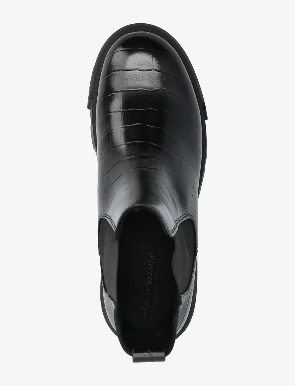 Bianco - Tini Chelsea Boot #C - stiefeletten mit absatz - black croco - 3