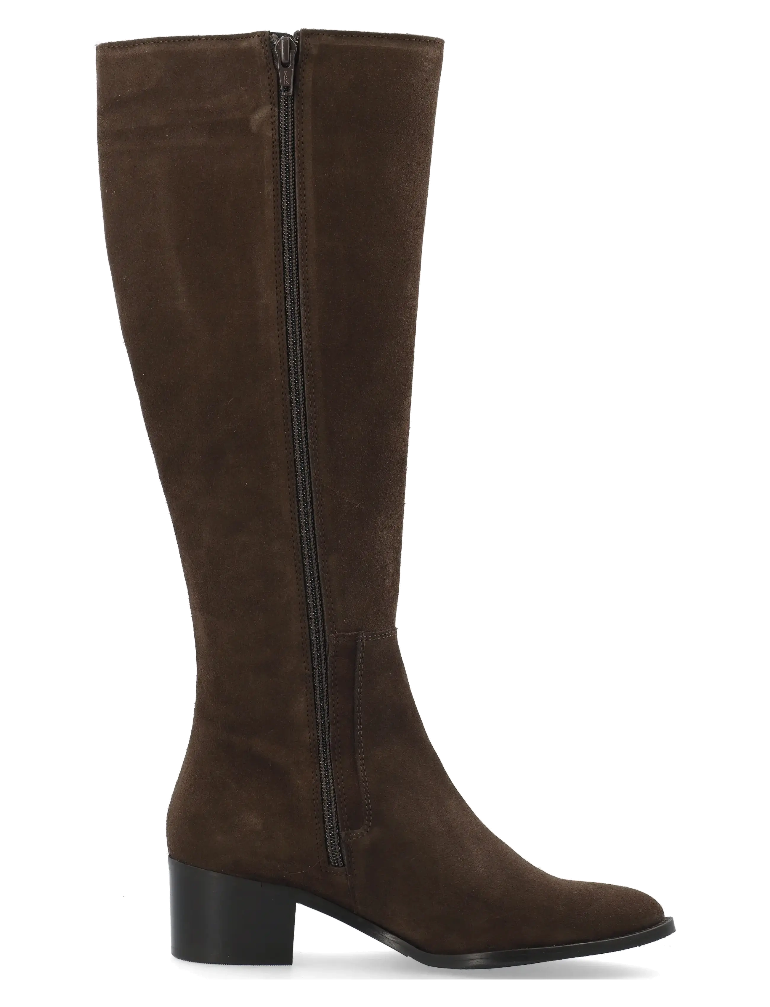 Bianco - BIACAROL Chelsea Knee High Boot Oily Suede - kozaki do kolan - brown - 2