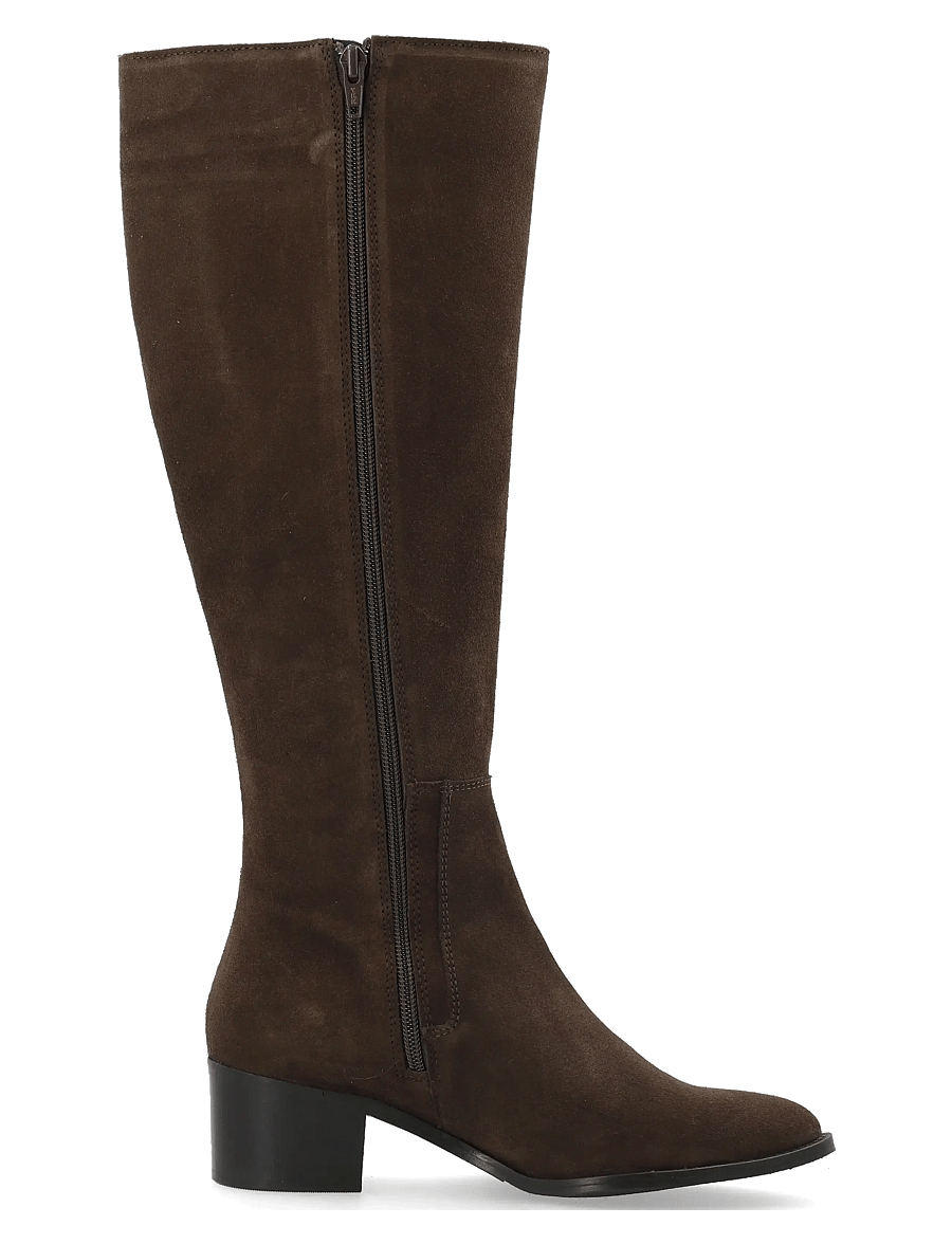 Bianco - BIACAROL Chelsea Knee High Boot Oily Suede - bottes hautes au genou - brown - 2