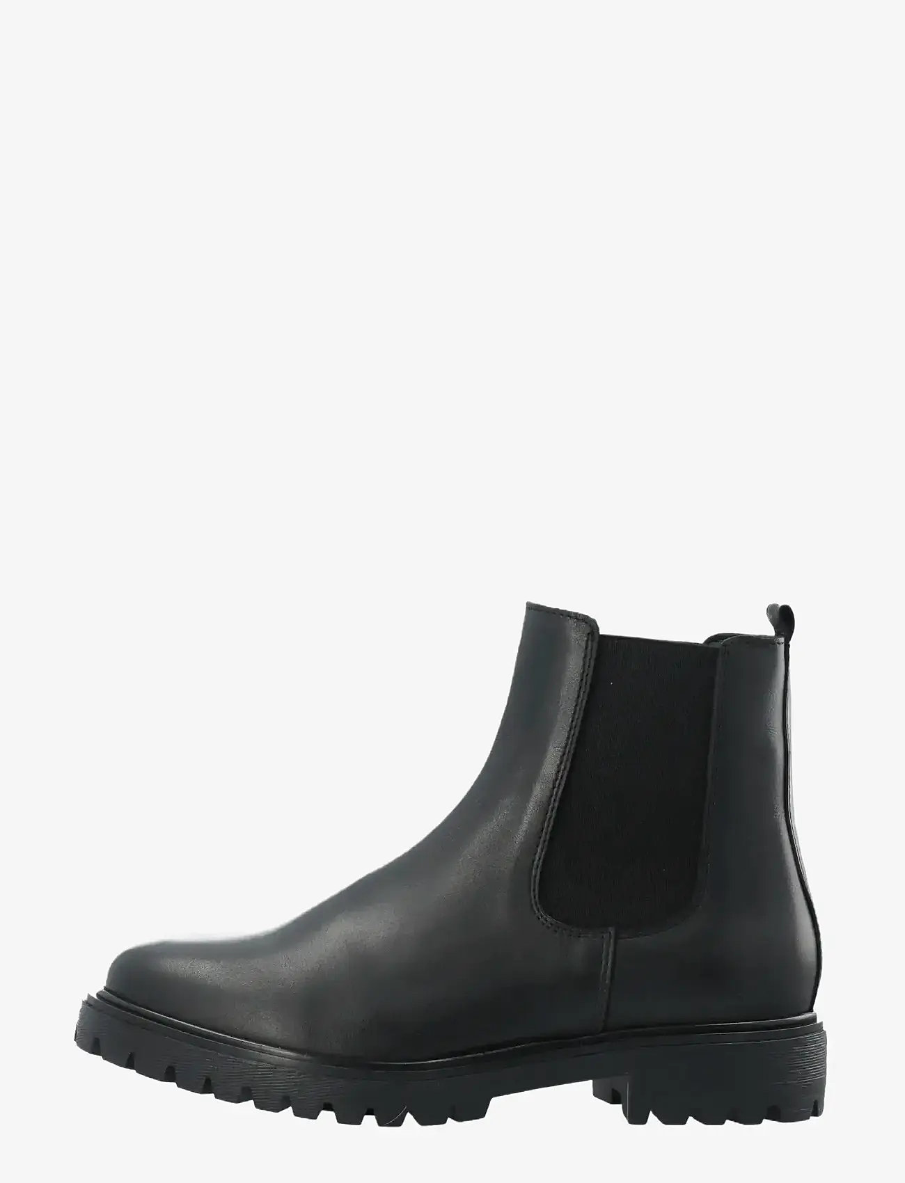 Bianco - BIAGINA Chelsea Boot Smooth Leather - alltags-style - black - 1