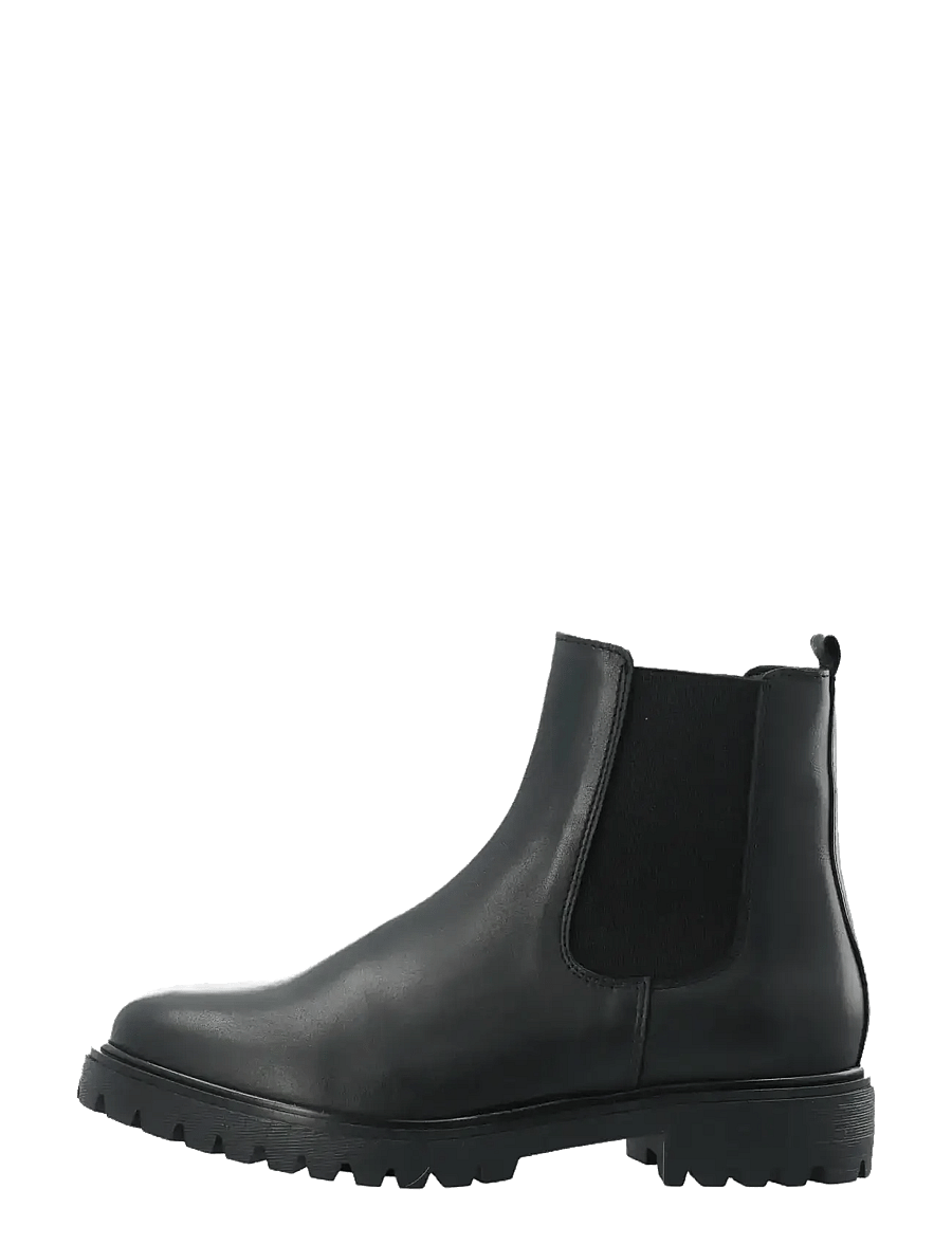 Bianco - BIAGINA Chelsea Boot Smooth Leather - chelsea boots - black - 1