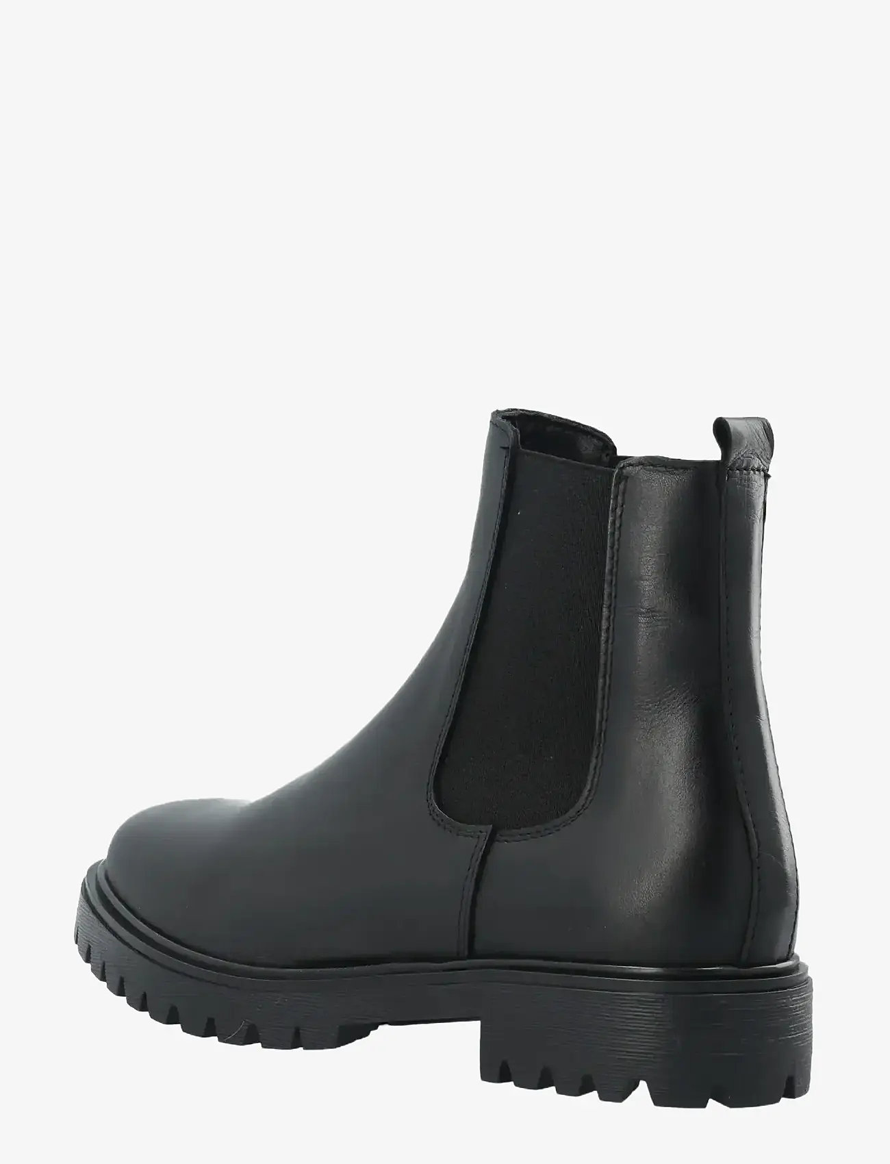 Bianco - BIAGINA Chelsea Boot Smooth Leather - alltags-style - black - 3