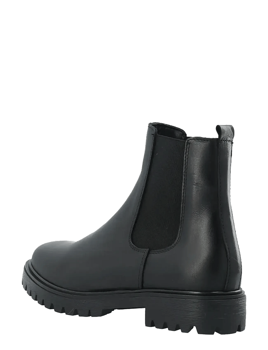 Bianco - BIAGINA Chelsea Boot Smooth Leather - chelsea boots - black - 3