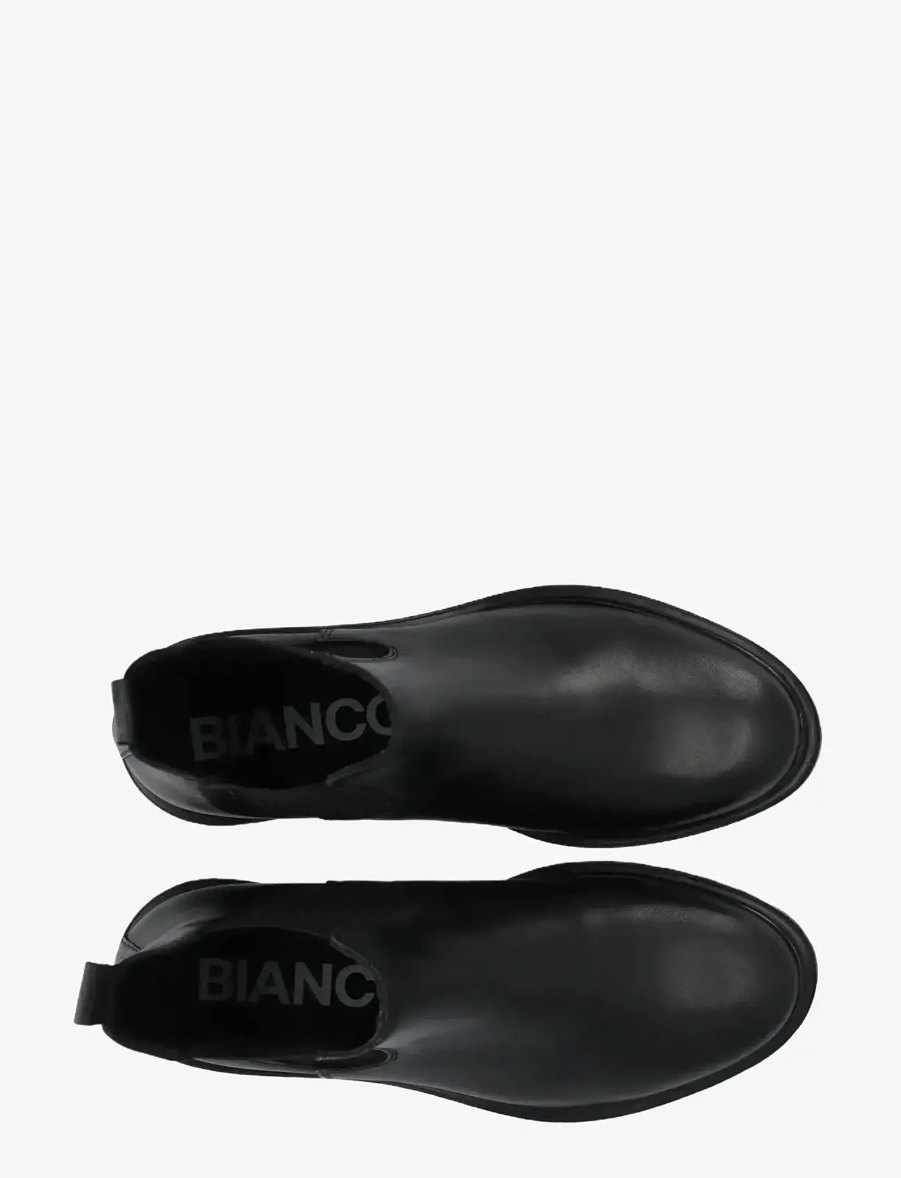 Bianco - BIAGINA Chelsea Boot Smooth Leather - alltags-style - black - 4