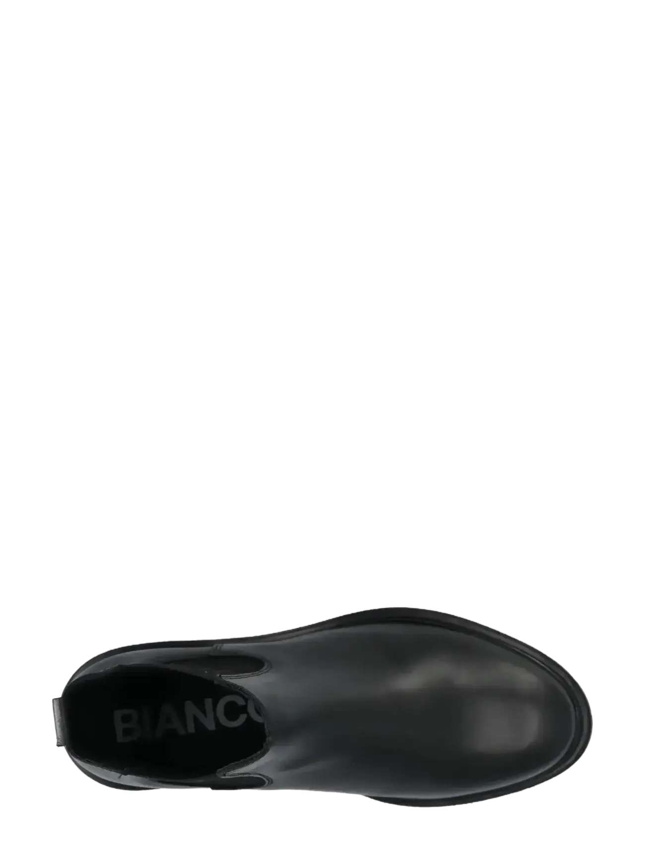 Bianco - BIAGINA Chelsea Boot Smooth Leather - chelsea boots - black - 5
