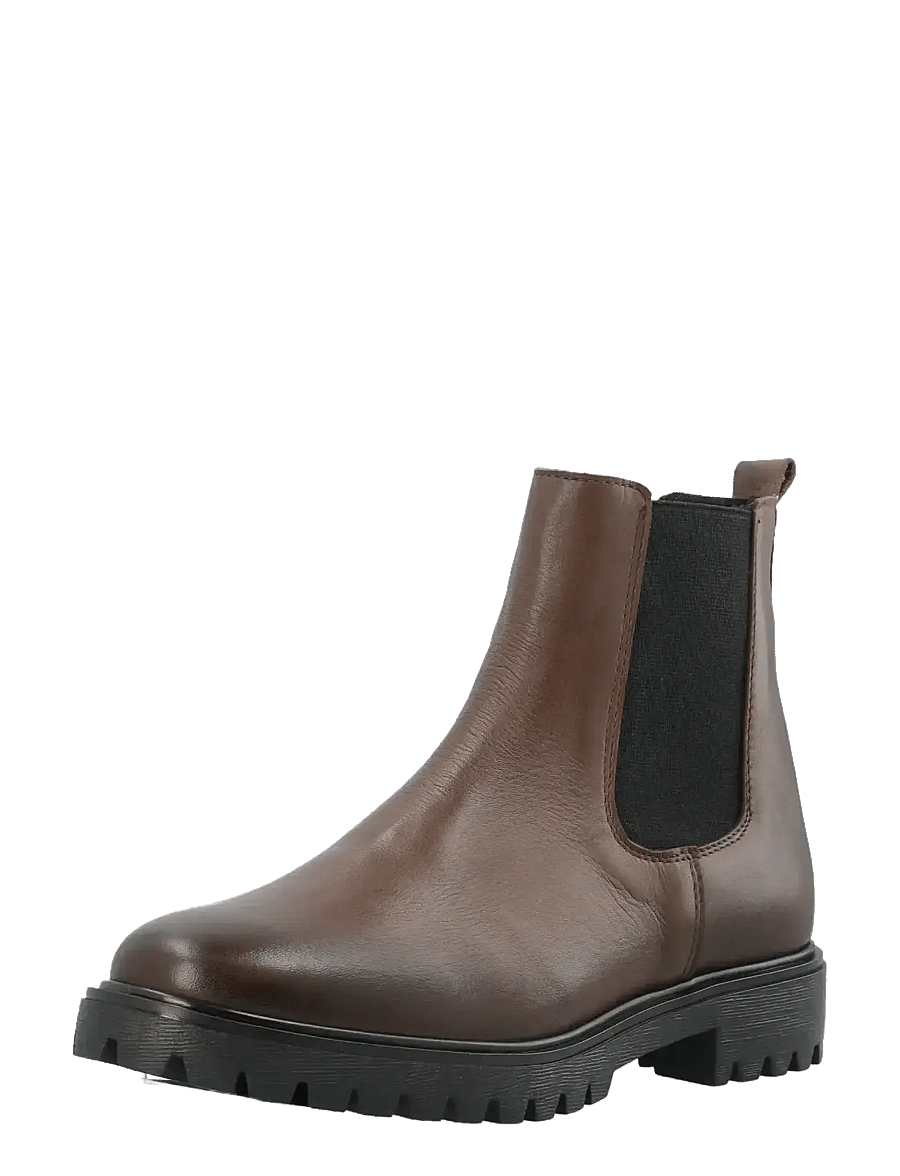 Bianco - BIAGINA Chelsea Boot Smooth Leather - chelsea boots - brown - 0
