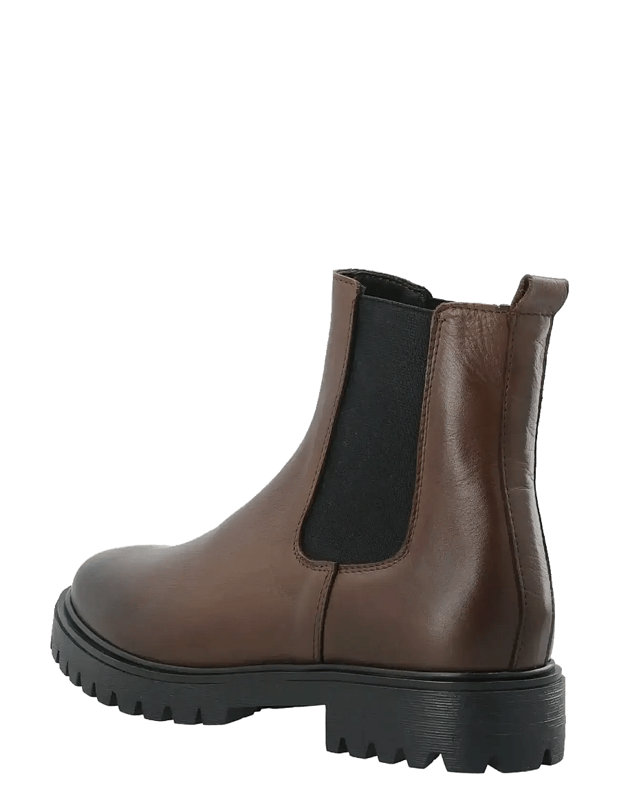 Bianco - BIAGINA Chelsea Boot Smooth Leather - chelsea boots - brown - 3