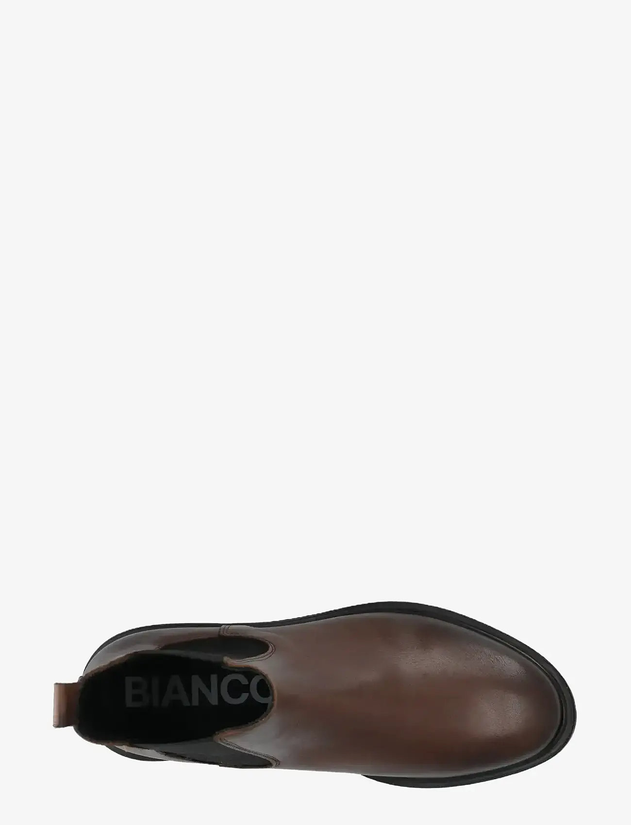 Bianco - BIAGINA Chelsea Boot Smooth Leather - vardagsstil - brown - 5