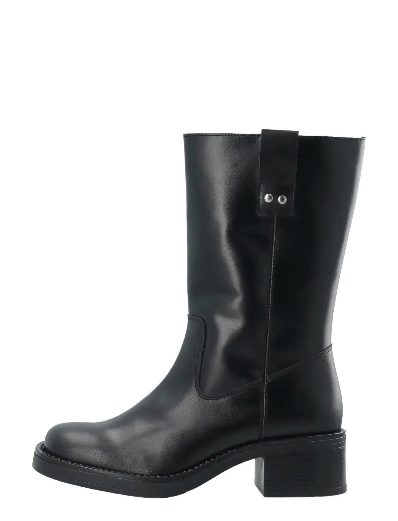 Biamary Mid Pull On Boot Smooth Leather 2