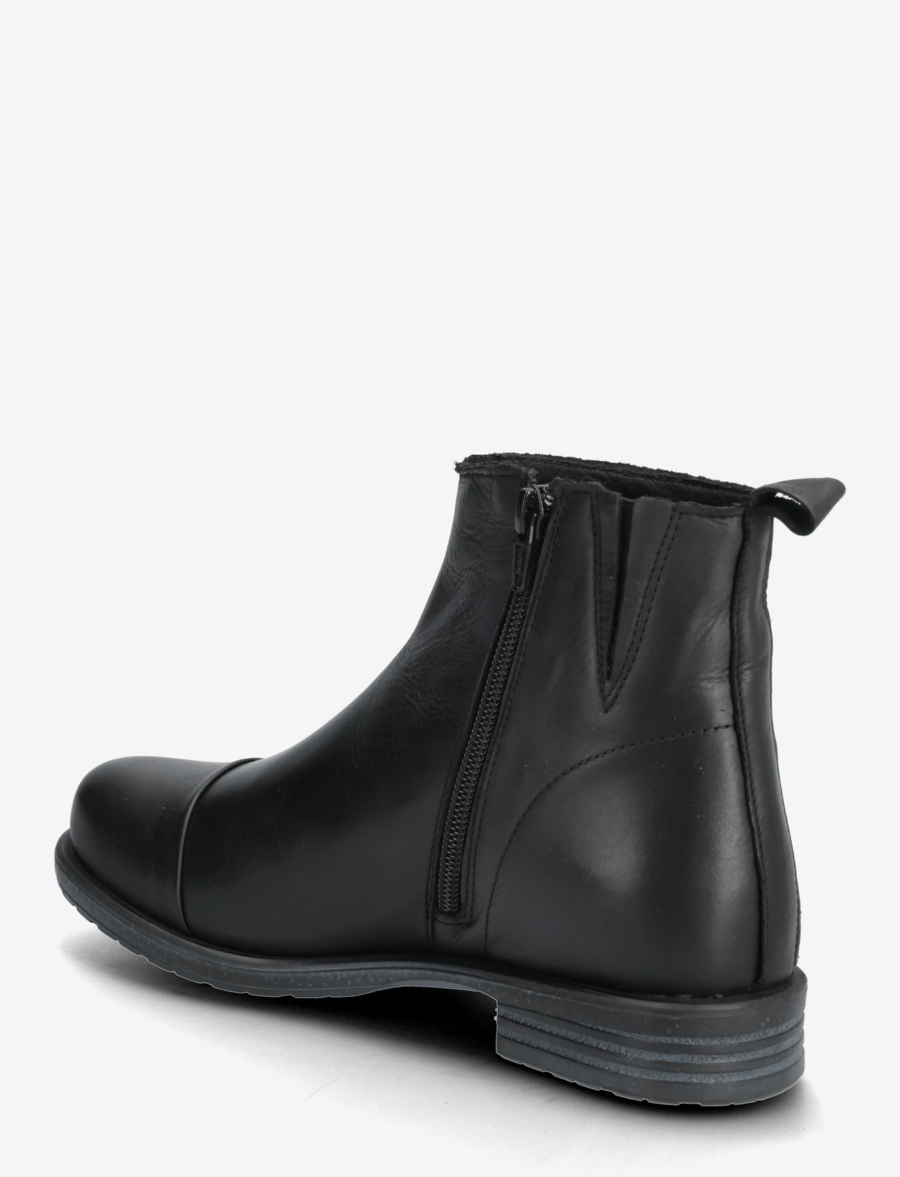 Bianco - BIADANELLE Ankle Boot Smooth Leather - flache stiefeletten - black - 2