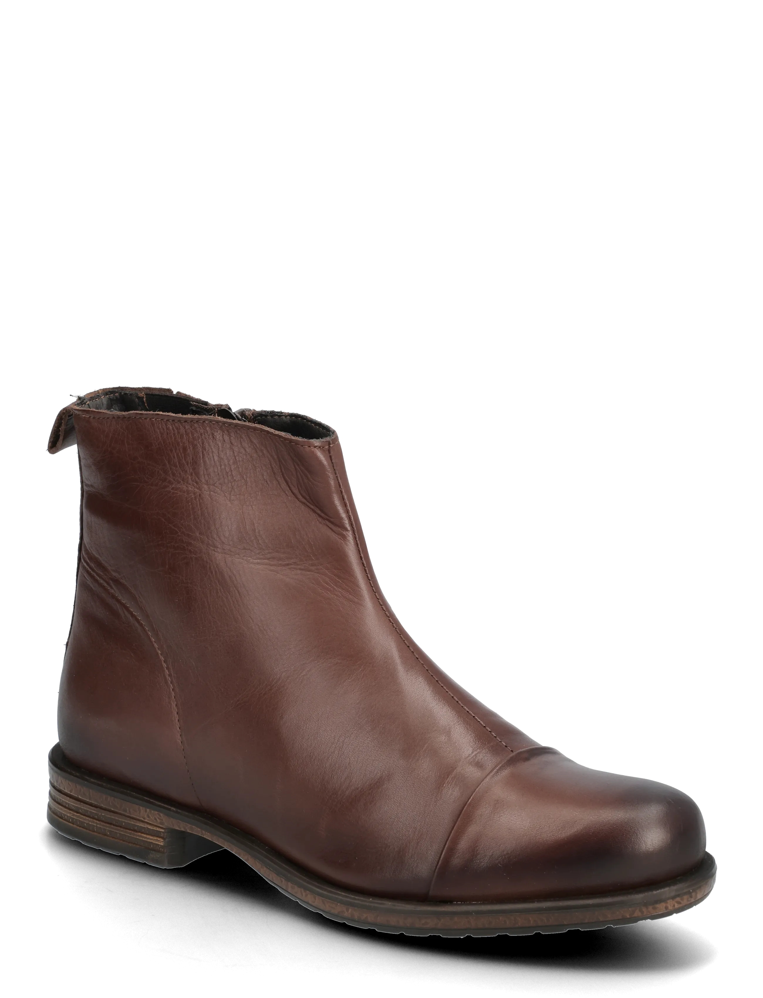 Bianco BIADANELLE Ankle Boot Smooth Leather - BIANCO - BROWN / brown