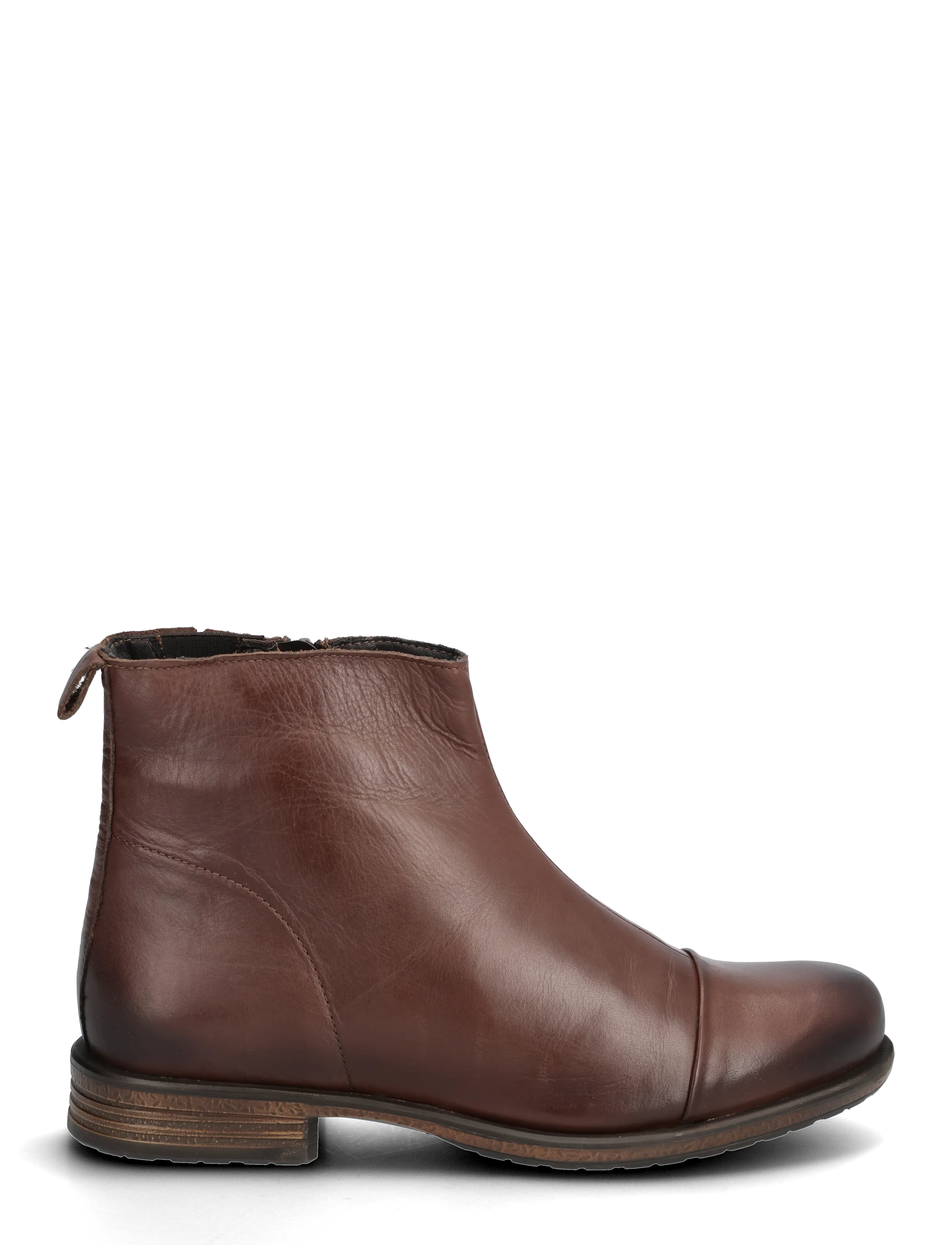 Bianco - BIADANELLE Ankle Boot Smooth Leather - bottines plates - brown - 2