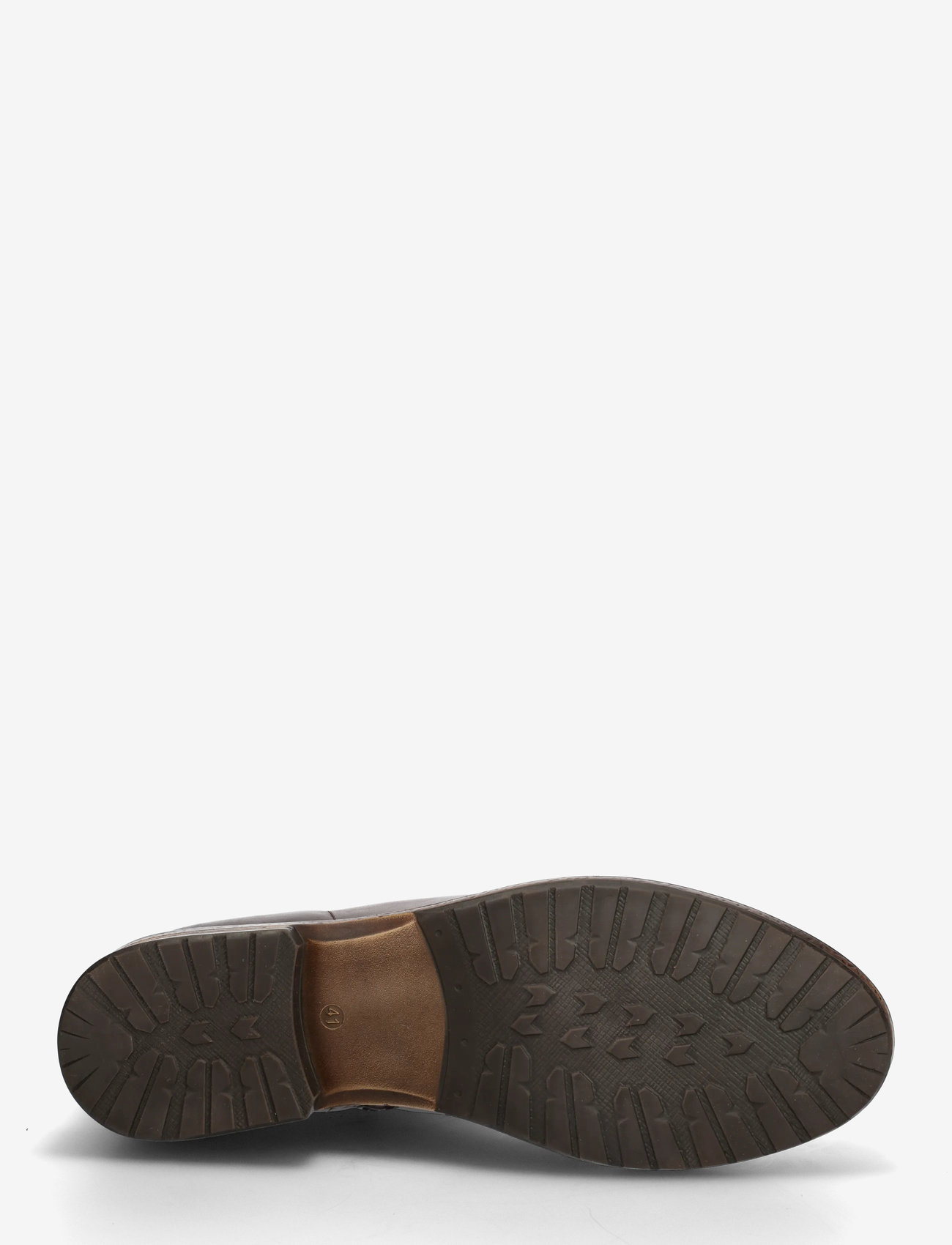 Bianco - BIADANELLE Ankle Boot Smooth Leather - flache stiefeletten - brown - 5