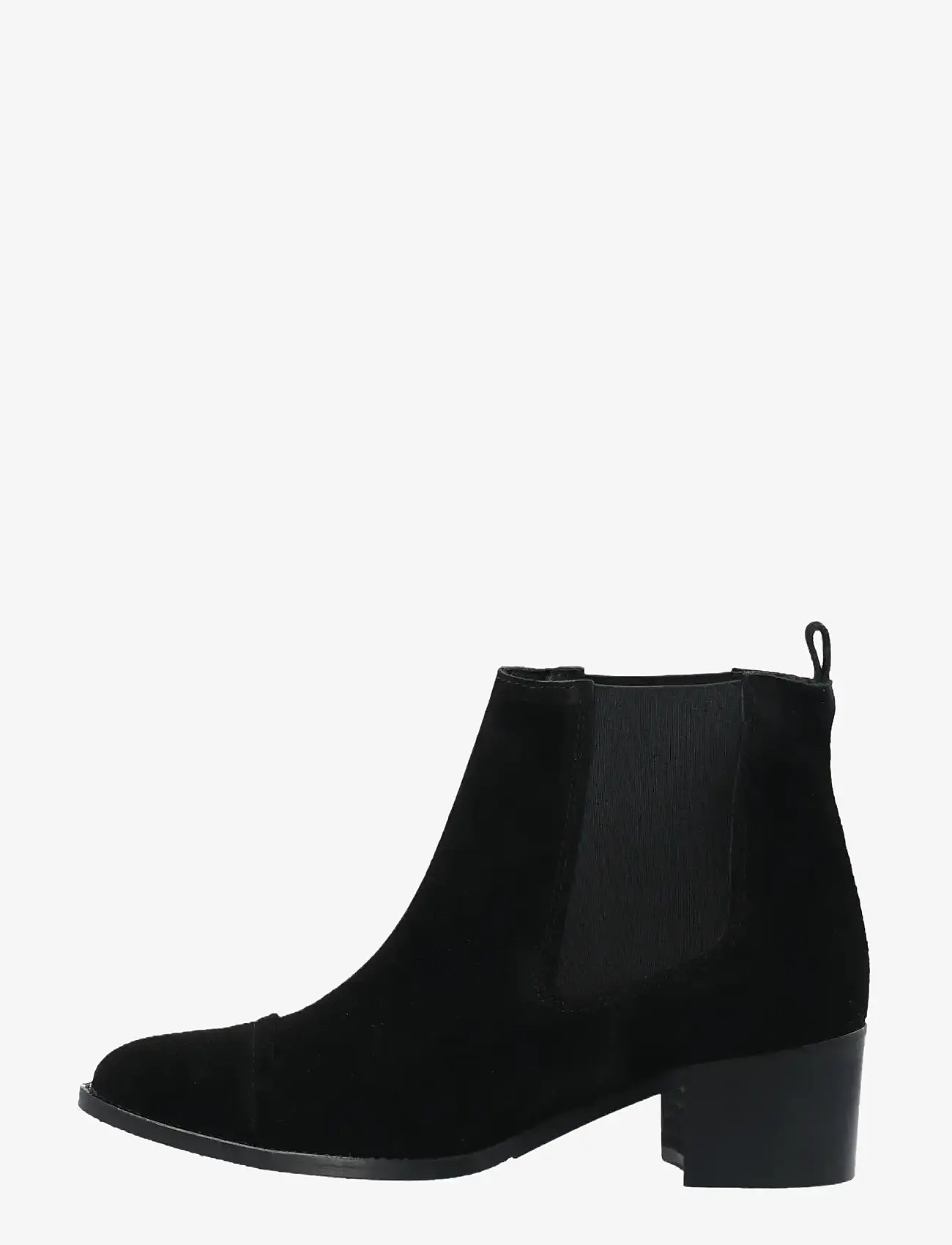 Bianco - BIACAROL Dress Chelsea Boot Suede - heeled ankle boots - black - 1
