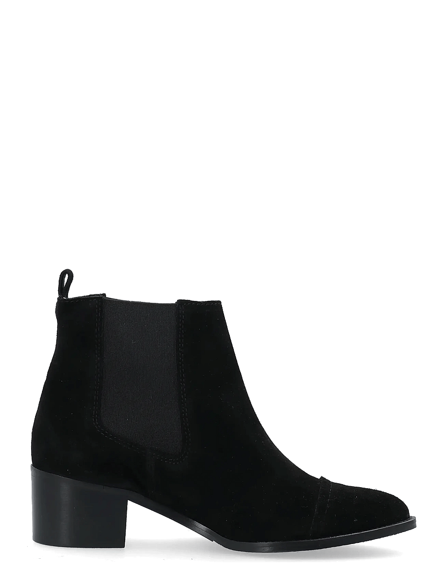 Bianco - BIACAROL Dress Chelsea Boot Suede - bottines à talons - black - 2