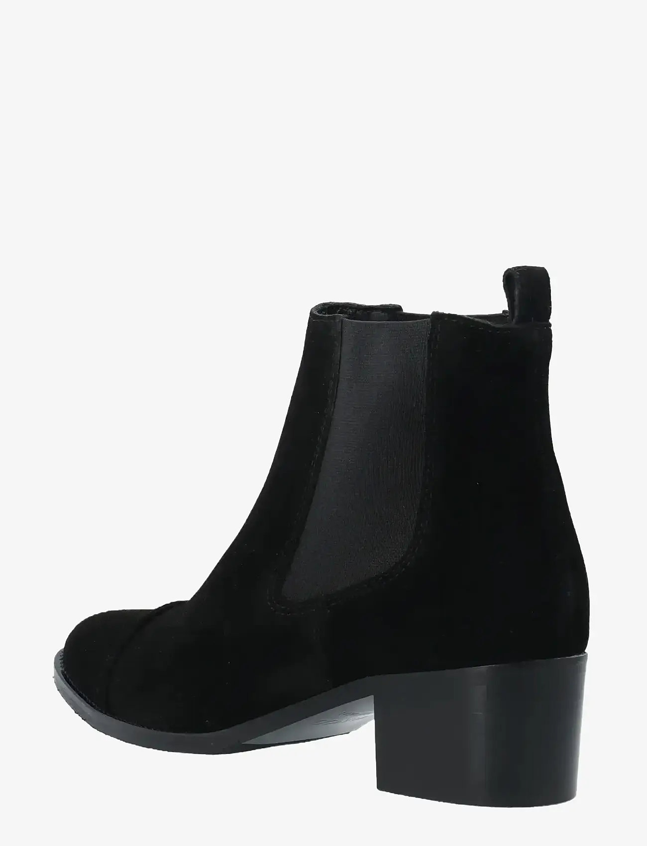 Bianco - BIACAROL Dress Chelsea Boot Suede - heeled ankle boots - black - 3