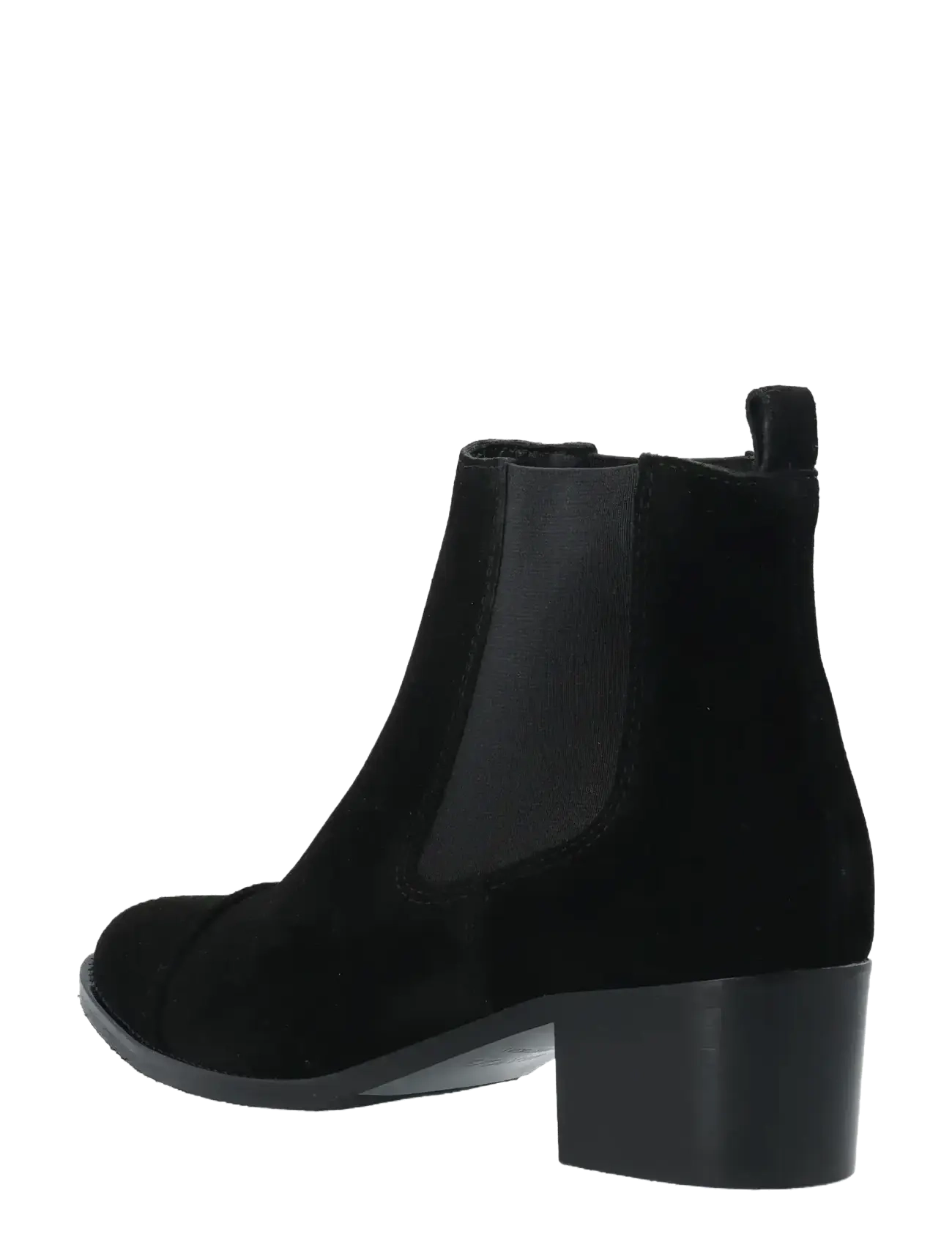 Bianco - BIACAROL Dress Chelsea Boot Suede - aukštakulniai aulinukai iki kulkšnių - black - 3