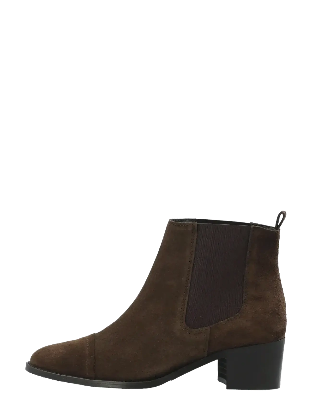 Bianco - BIACAROL Dress Chelsea Boot Suede - støvletter - brown - 1