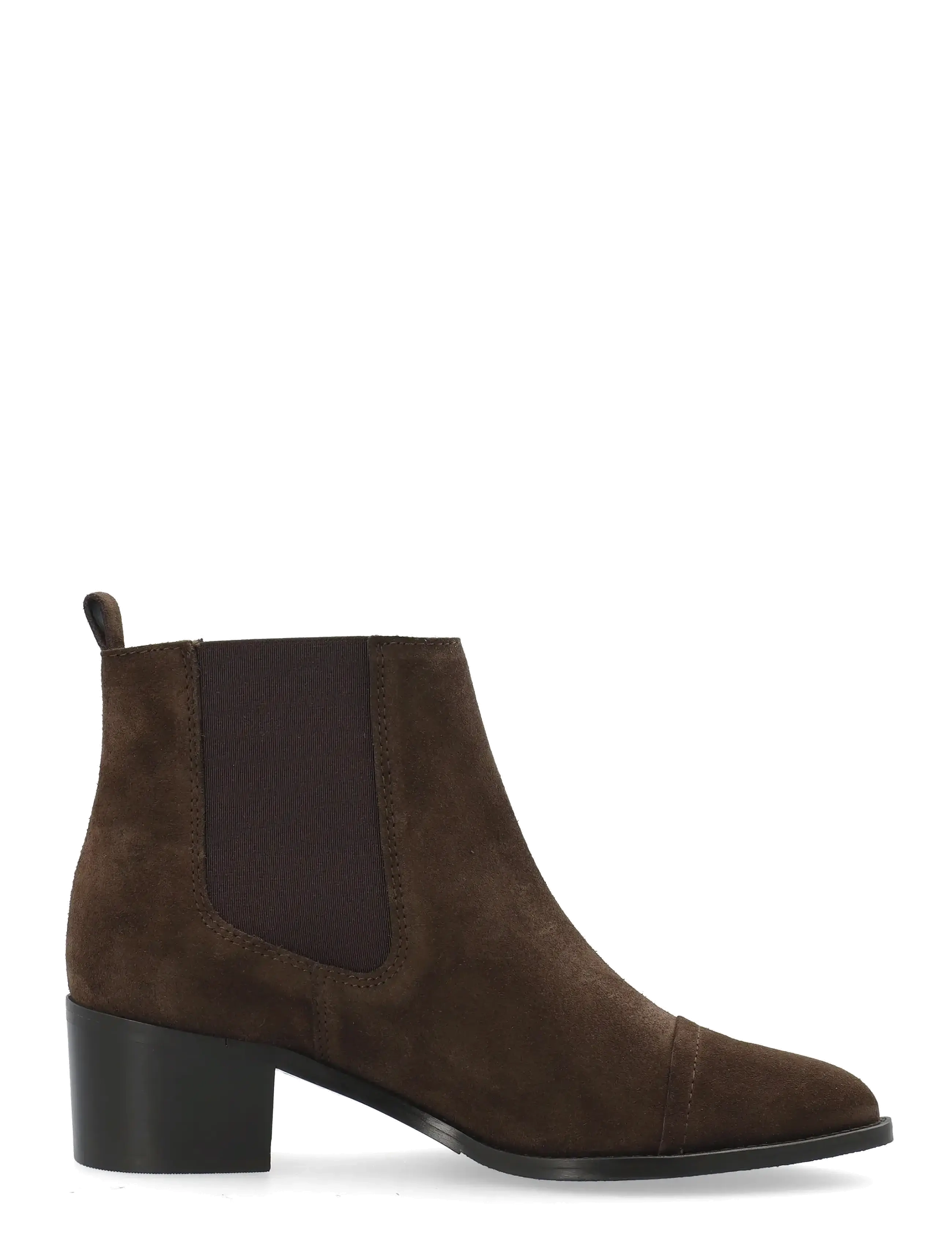 Bianco - BIACAROL Dress Chelsea Boot Suede - støvletter - brown - 2