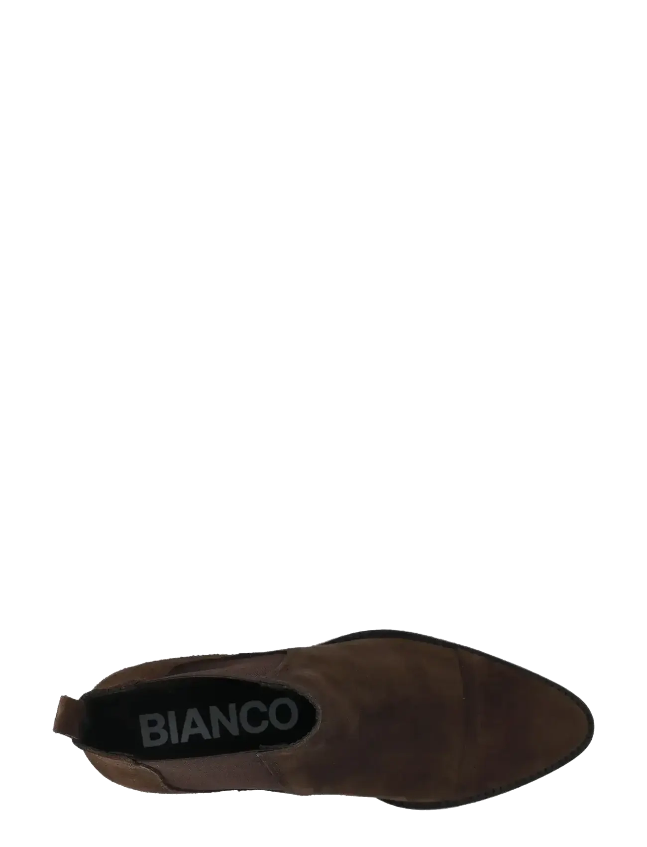 Bianco - BIACAROL Dress Chelsea Boot Suede - støvletter - brown - 5