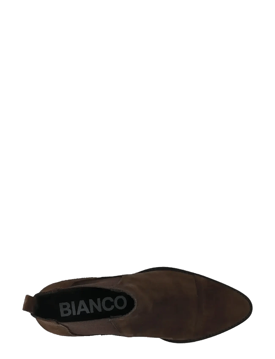 Bianco - BIACAROL Dress Chelsea Boot Suede - bottines à talons - brown - 5