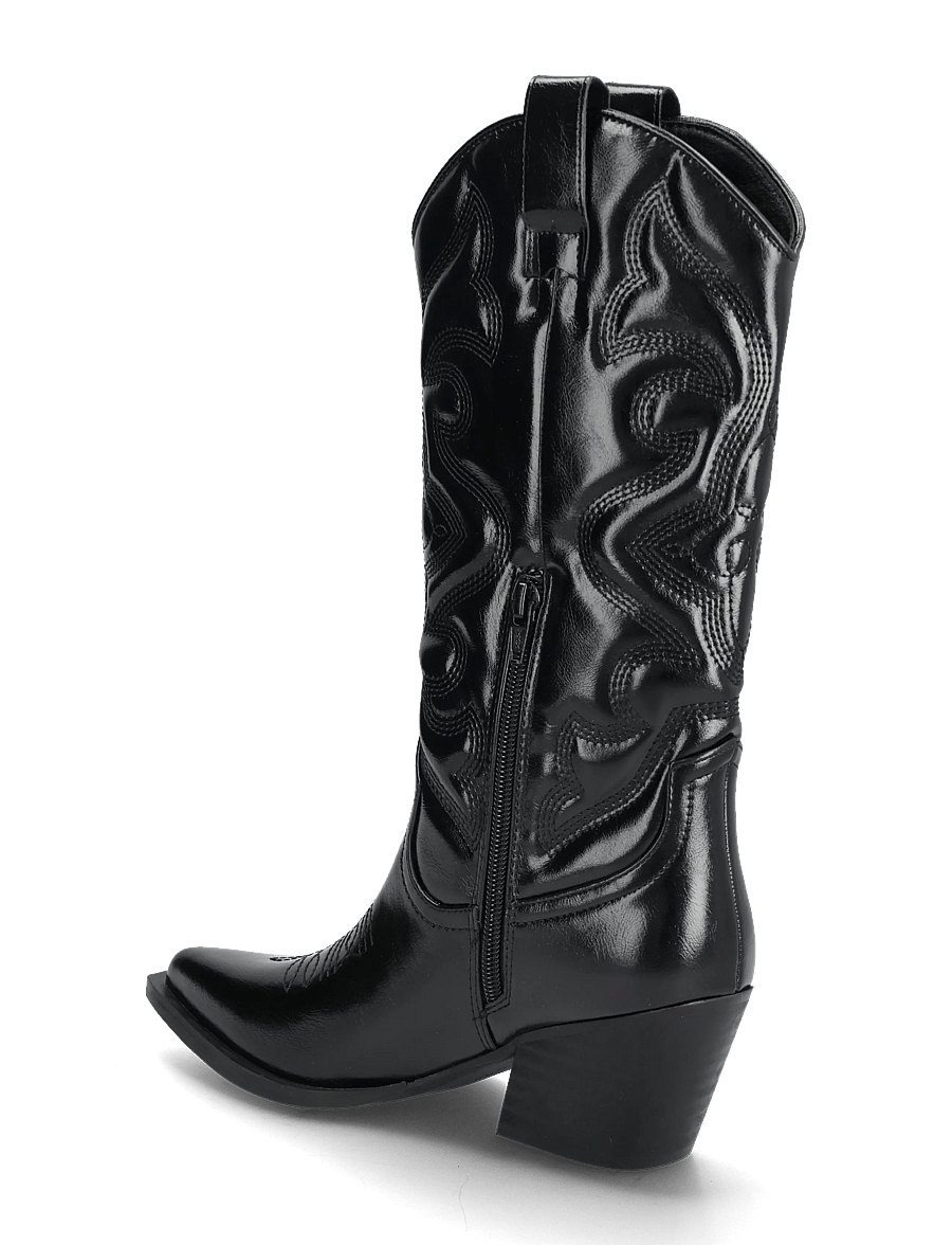 Bianco - BIAJODY Western Boot Faux Leather - cowboy-boots - black - 2