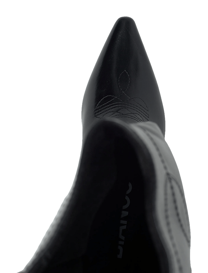 Bianco - BIABALEY Knee High Western Boot Faux Leather - kauboi saapad - black - 3