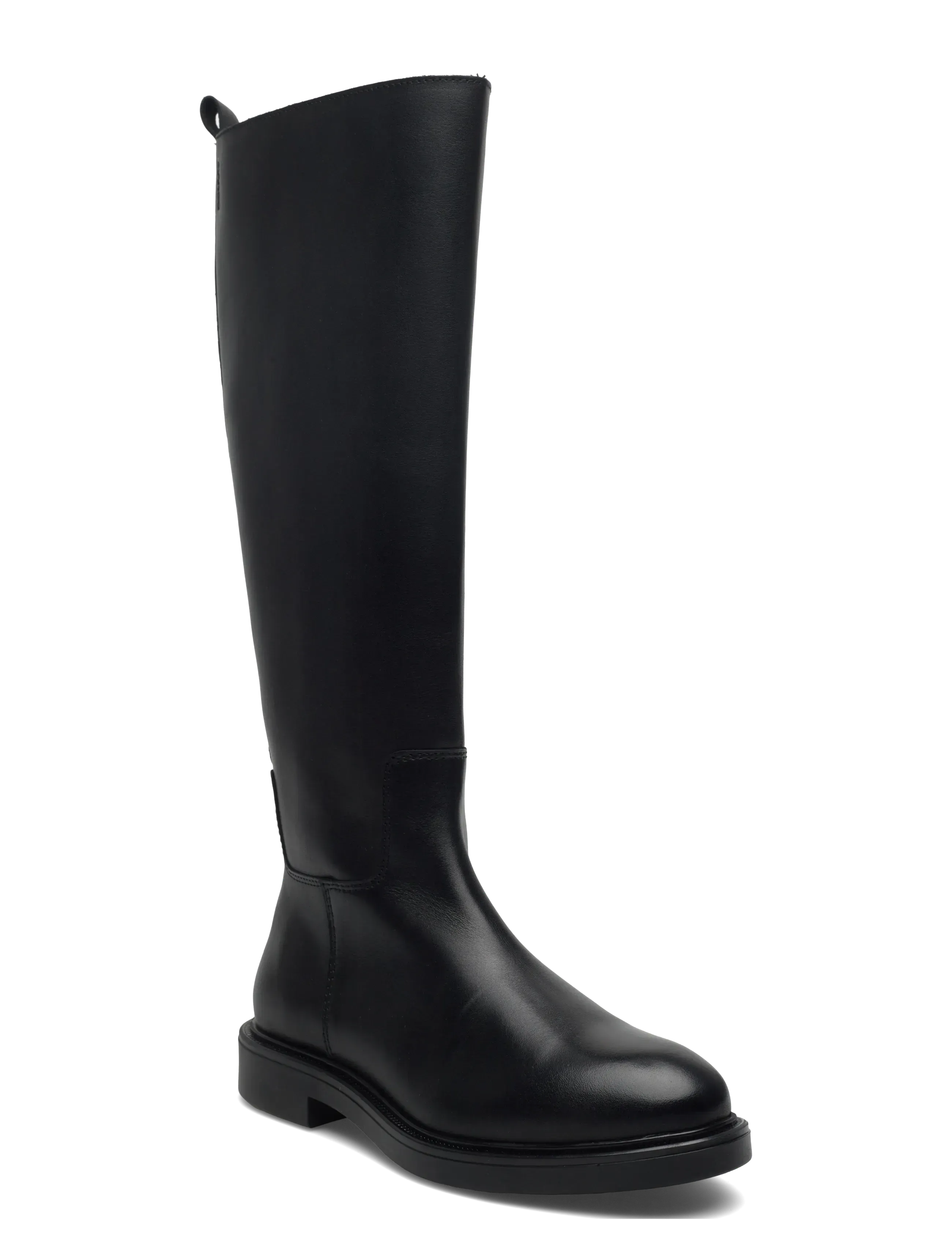 BIAADDA Knee High Boot Smooth Leather - BLACK