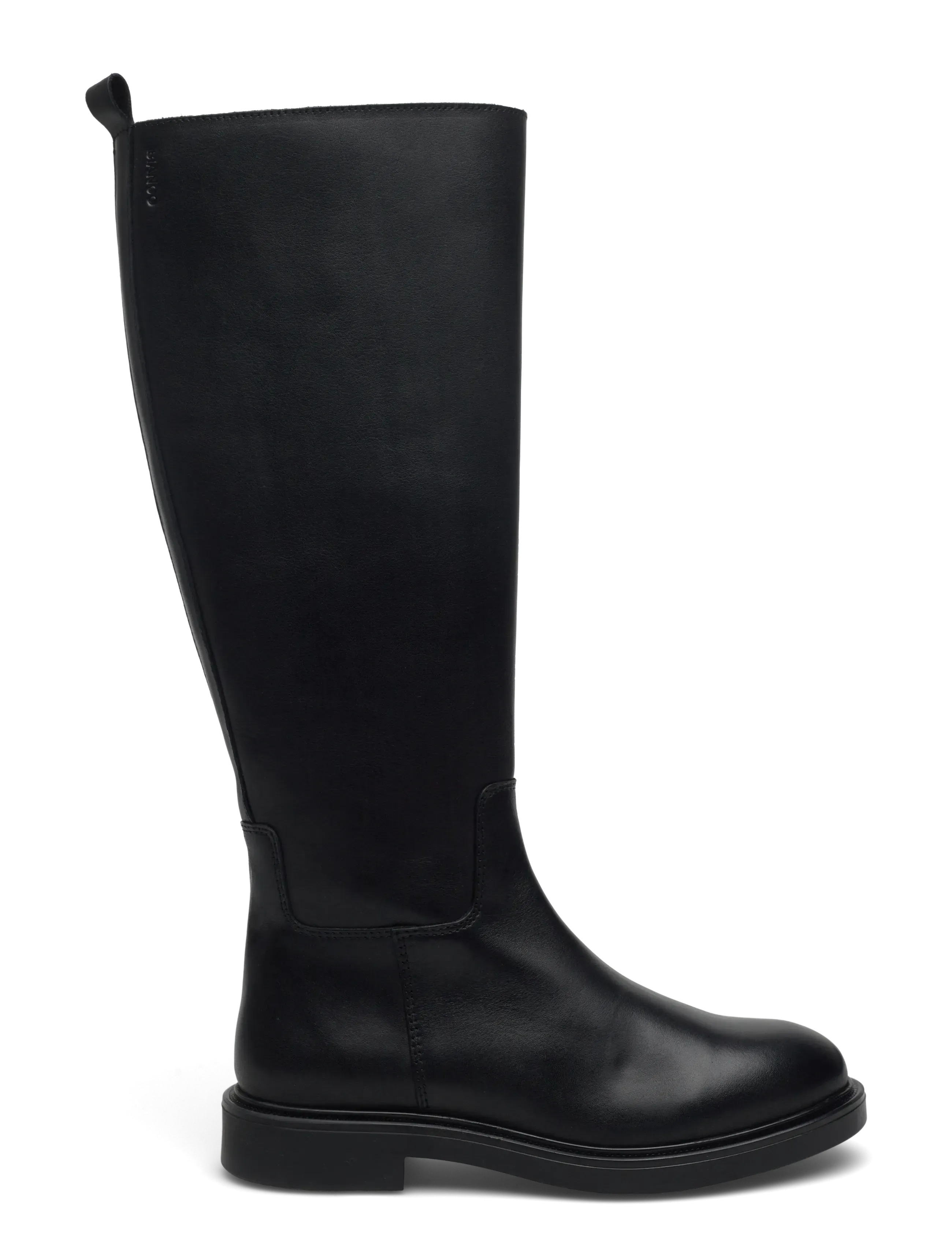 Bianco - BIAADDA Knee High Boot Smooth Leather - knee high boots - black - 2