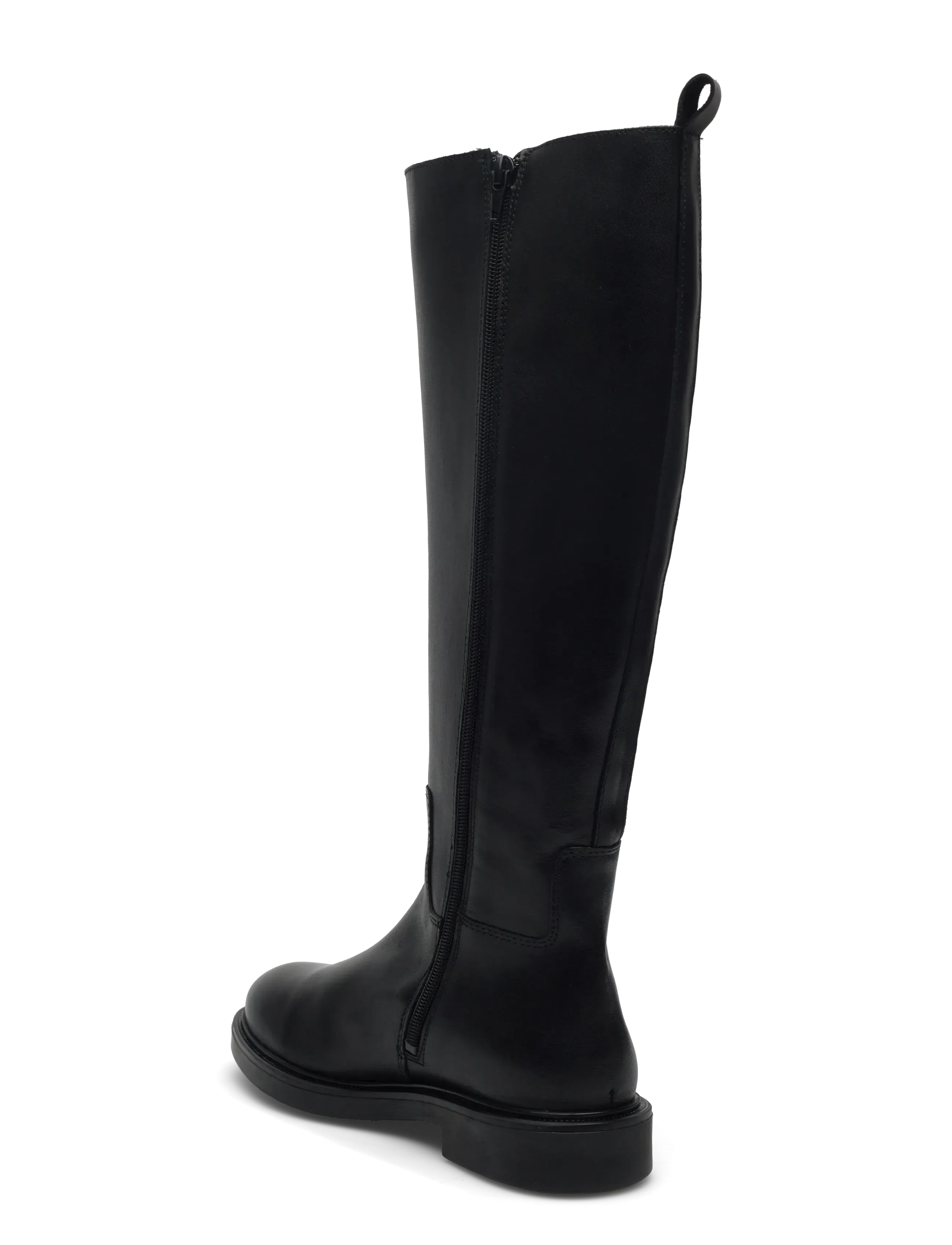 Bianco - BIAADDA Knee High Boot Smooth Leather - knee high boots - black - 3