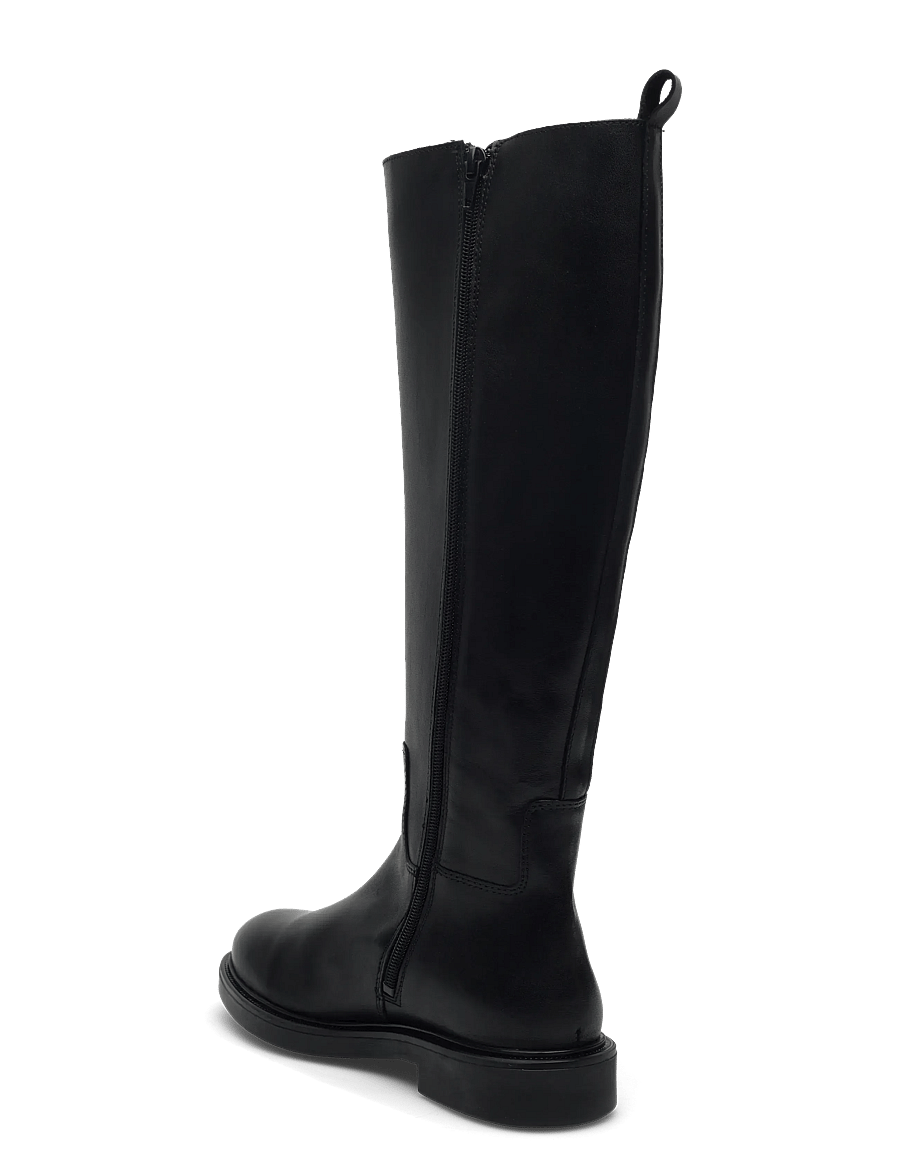 Bianco - BIAADDA Knee High Boot Smooth Leather - knähöga stövlar - black - 3