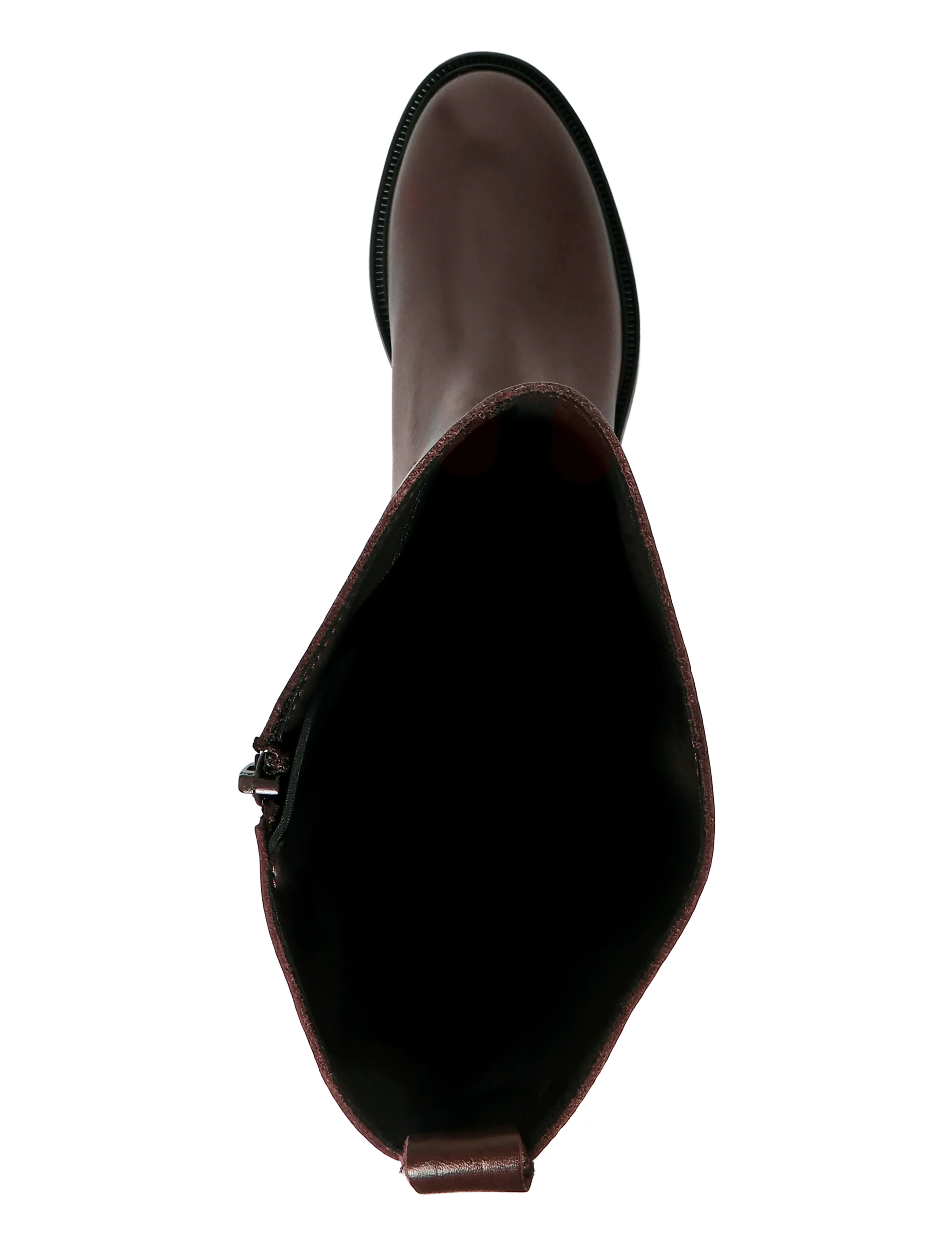 Bianco - BIAADDA Knee High Boot Smooth Leather - kniehohe stiefel - brown - 3