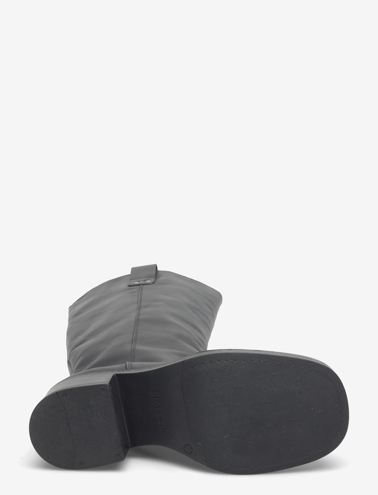 Bianco - BIAMARY Knee High Pull On Boot Smooth Leather - damen - black - 4