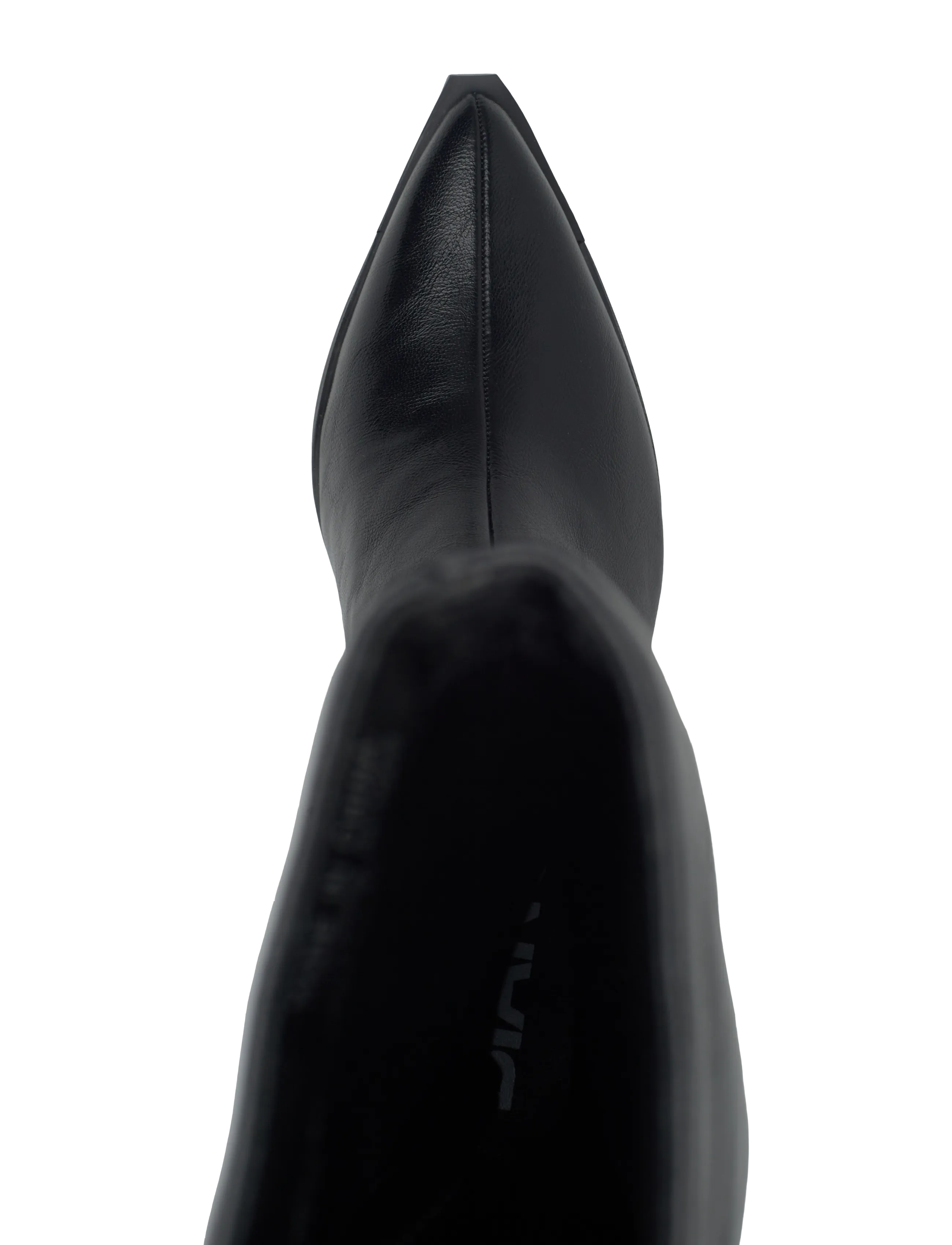 Bianco - BIALEONORA Tall Zip Boot Faux Leather - kozaki do kolan - black - 4