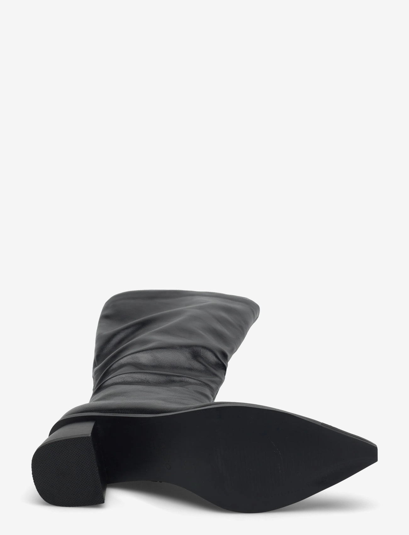 Bianco - BIALEONORA Tall Zip Boot Faux Leather - kniehohe stiefel - black - 4