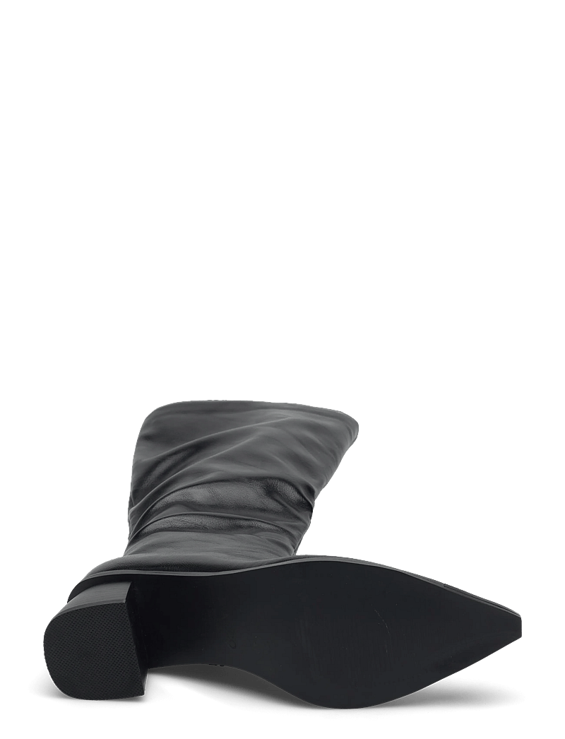 Bianco - BIALEONORA Tall Zip Boot Faux Leather - langskaftede støvler - black - 4