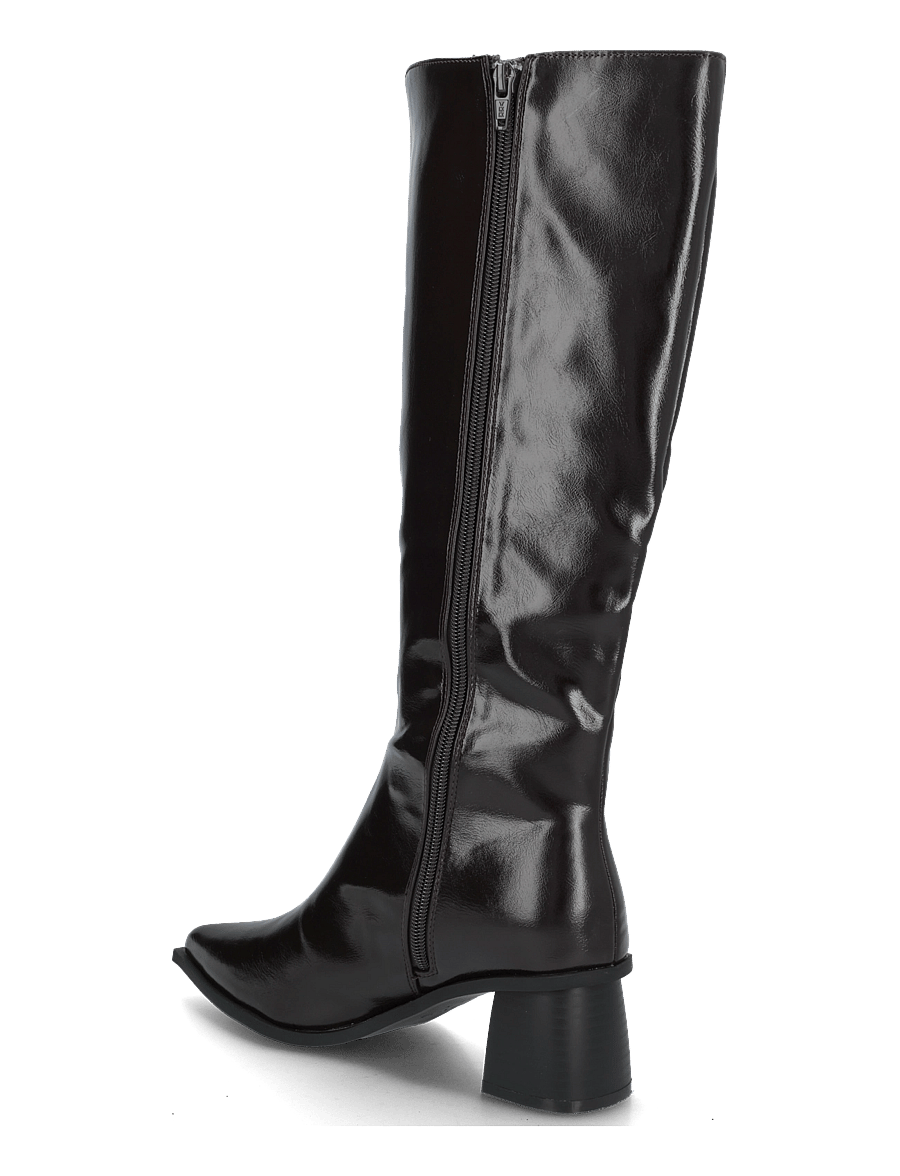 Bianco - BIALEONORA Tall Zip Boot Faux Leather - langskaftede støvler - brown pratia - 1