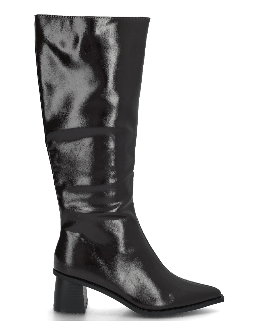 Bianco - BIALEONORA Tall Zip Boot Faux Leather - langskaftede støvler - brown pratia - 2