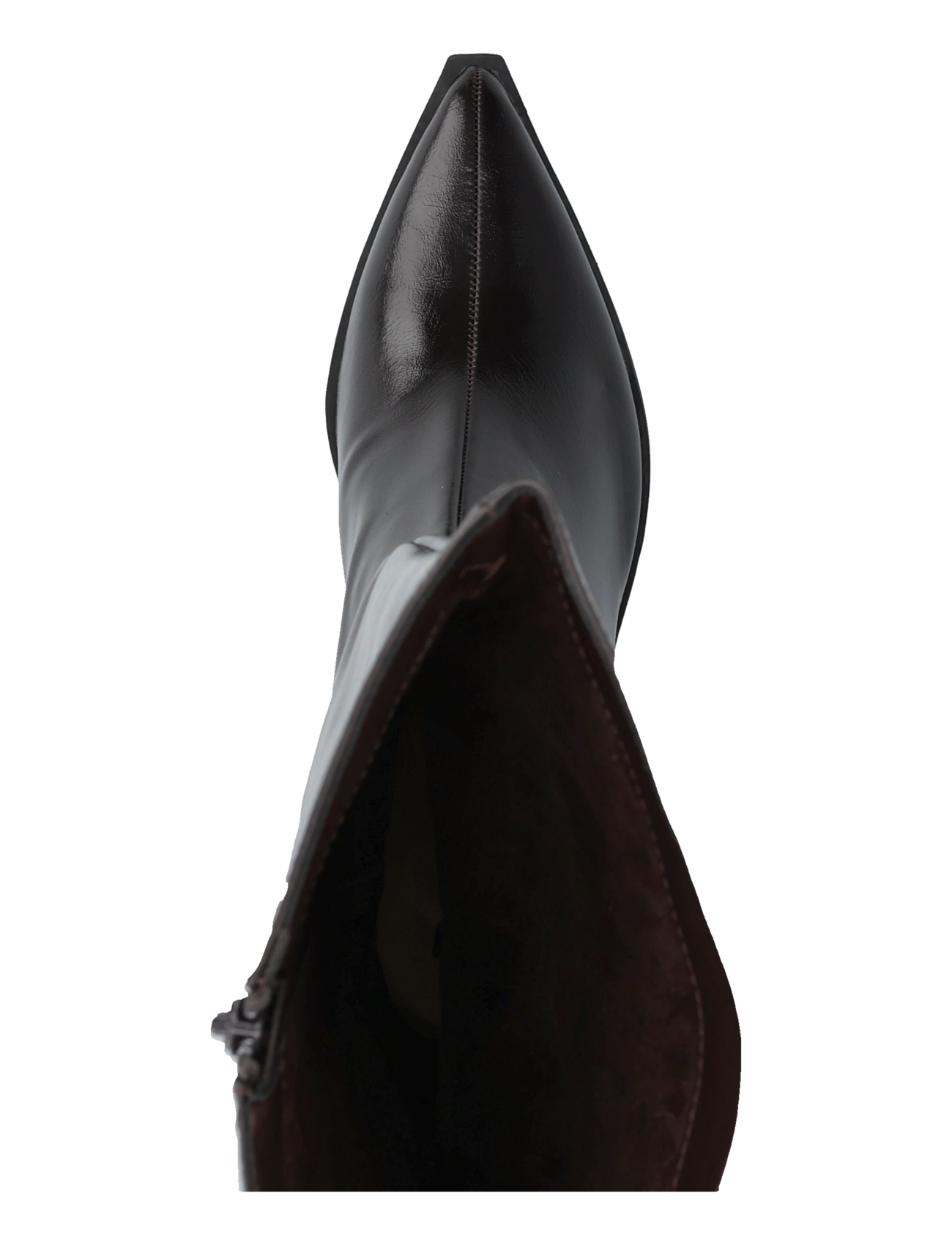 Bianco - BIALEONORA Tall Zip Boot Faux Leather - langskaftede støvler - brown pratia - 3