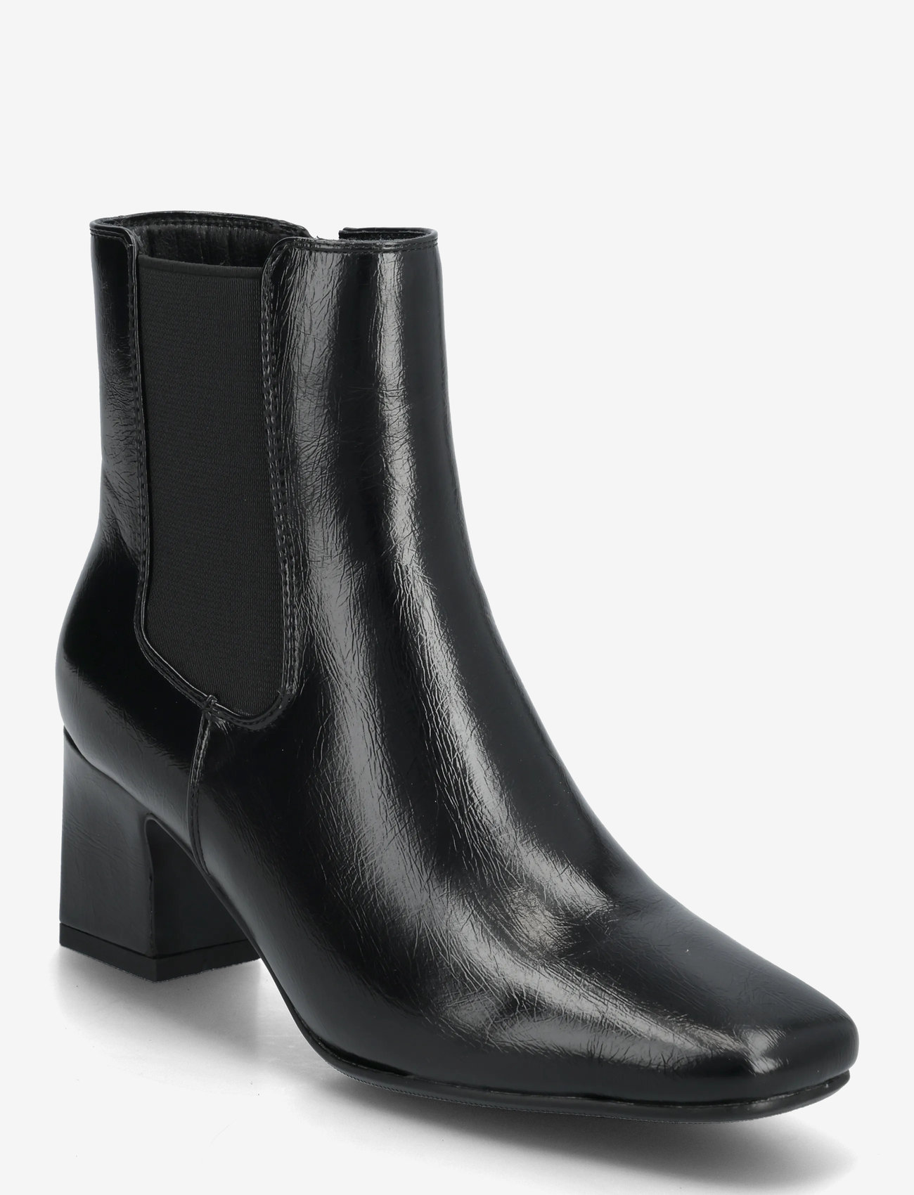 Bianco - BIABETH Chelsea Boot Faux Leather - heeled ankle boots - black - 0