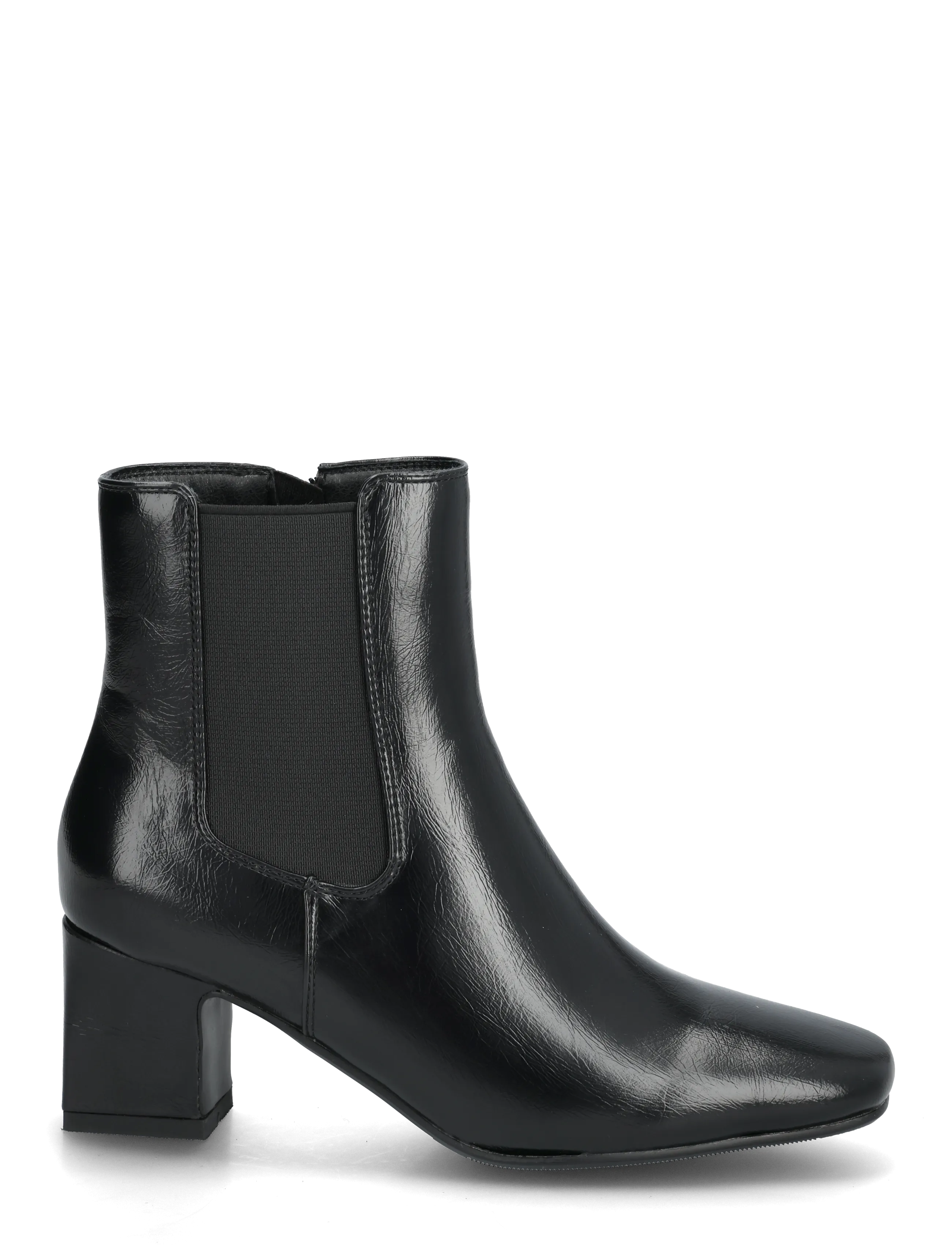 Bianco - BIABETH Chelsea Boot Faux Leather - stiefeletten mit absatz - black - 1