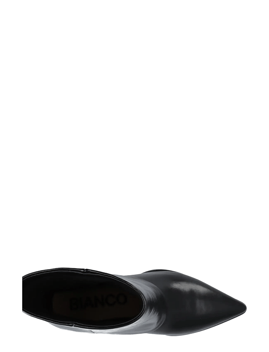 Bianco - BIAABBIE Mid Fold Over Boot Faux Leather - stövletter - black pratia - 4