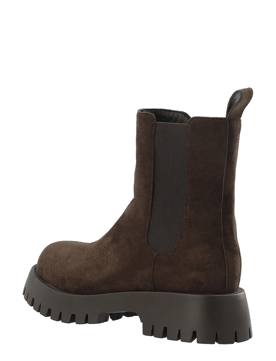 Bianco - BIAARCHIE Chelsea Boot Faux Suede - chelsea-saapad - brown - 2