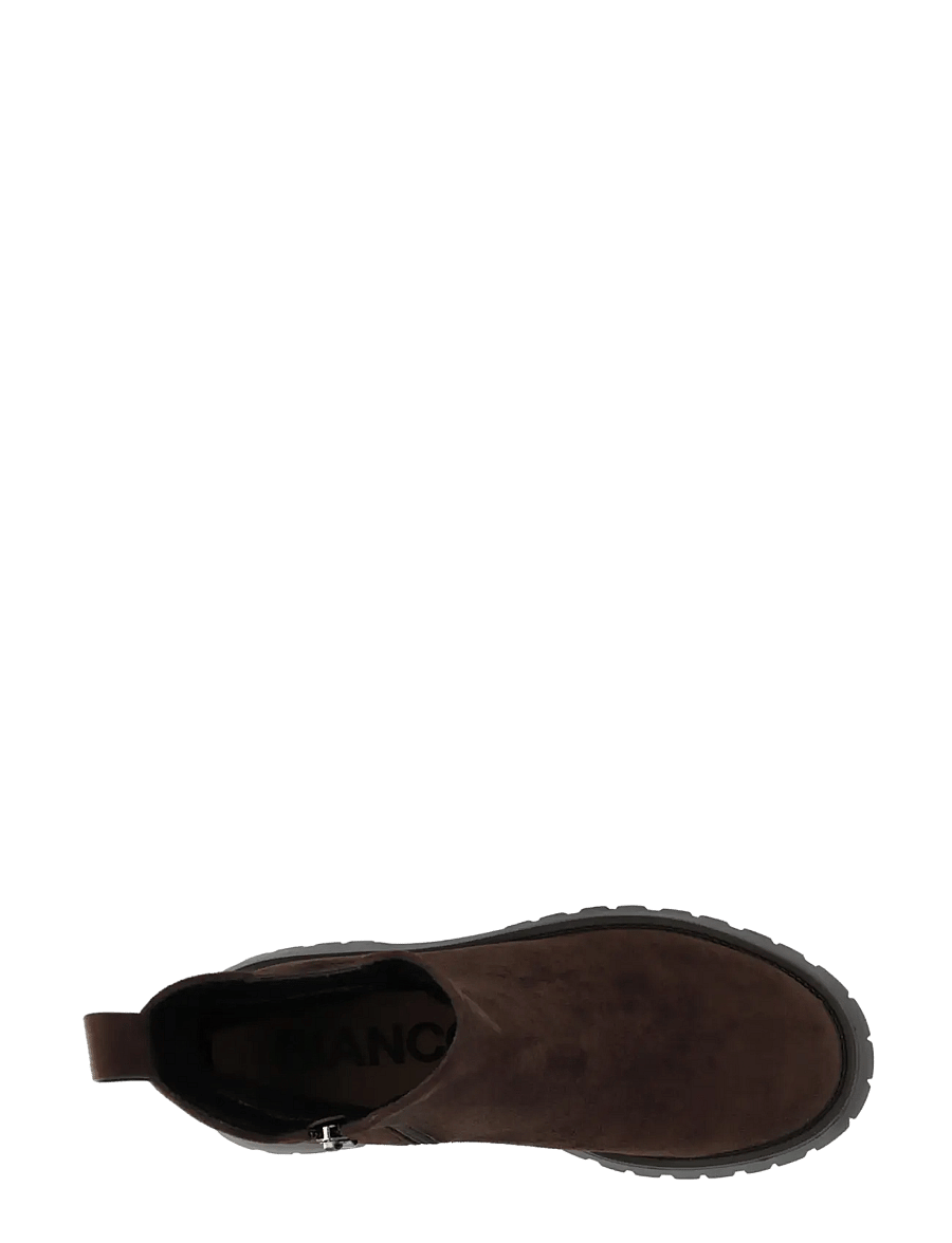 Bianco - BIAARCHIE Chelsea Boot Faux Suede - chelsea-saapad - brown - 4