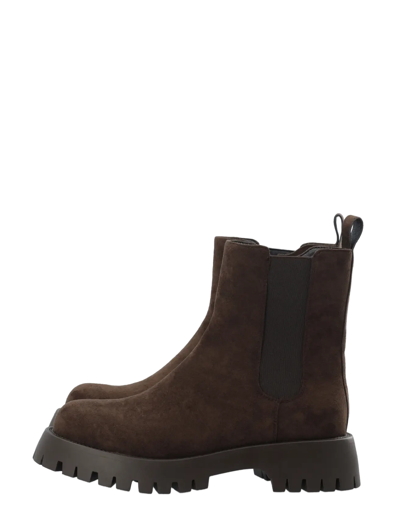 Bianco - BIAARCHIE Chelsea Boot Faux Suede - chelsea-saapad - brown - 5