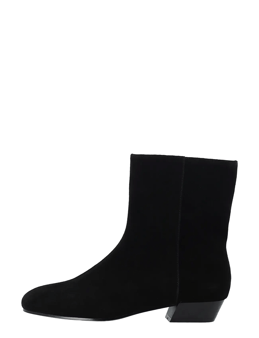 Bianco - BIAEVIE Zip Boot Suede - black - 1
