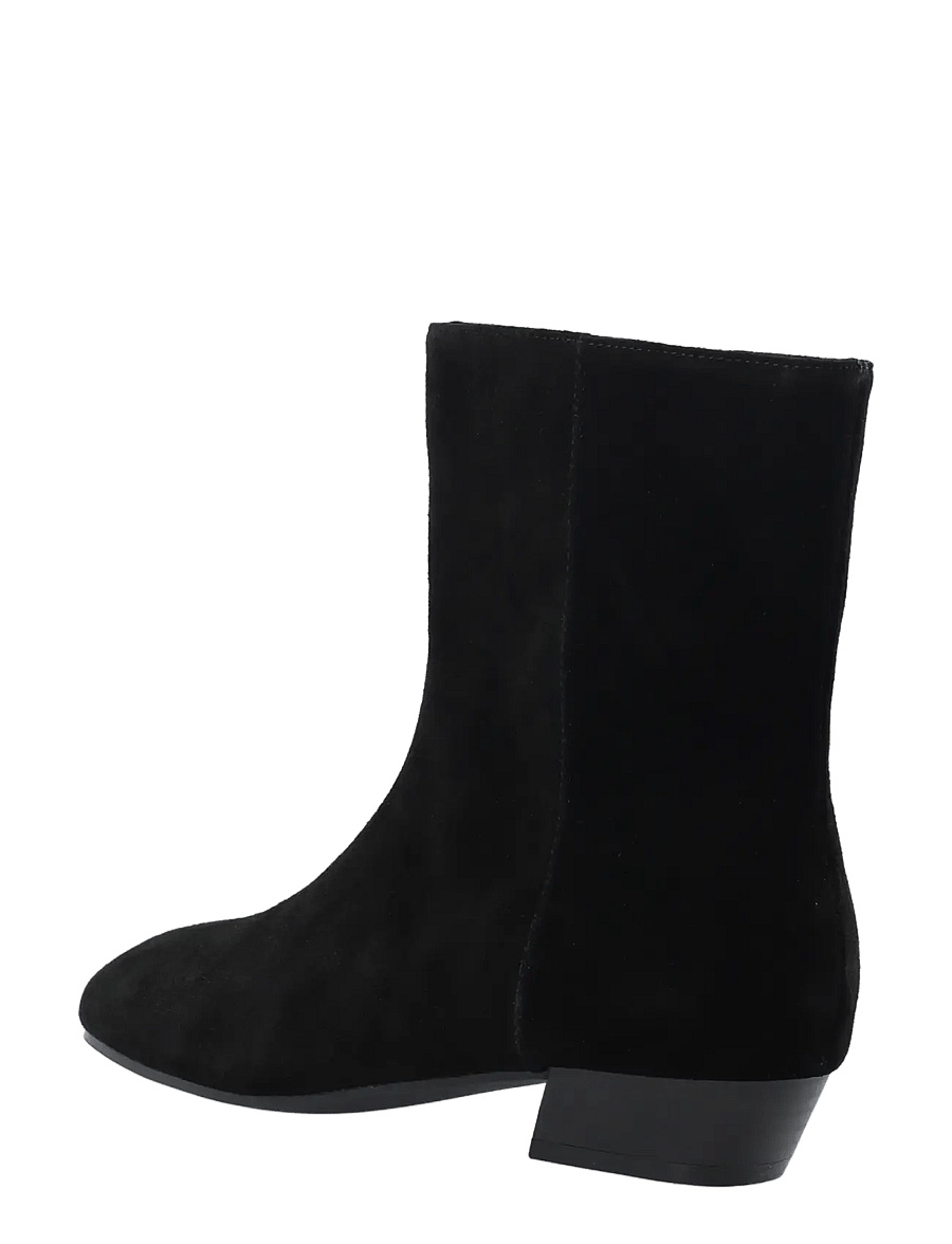 Bianco - BIAEVIE Zip Boot Suede - black - 2