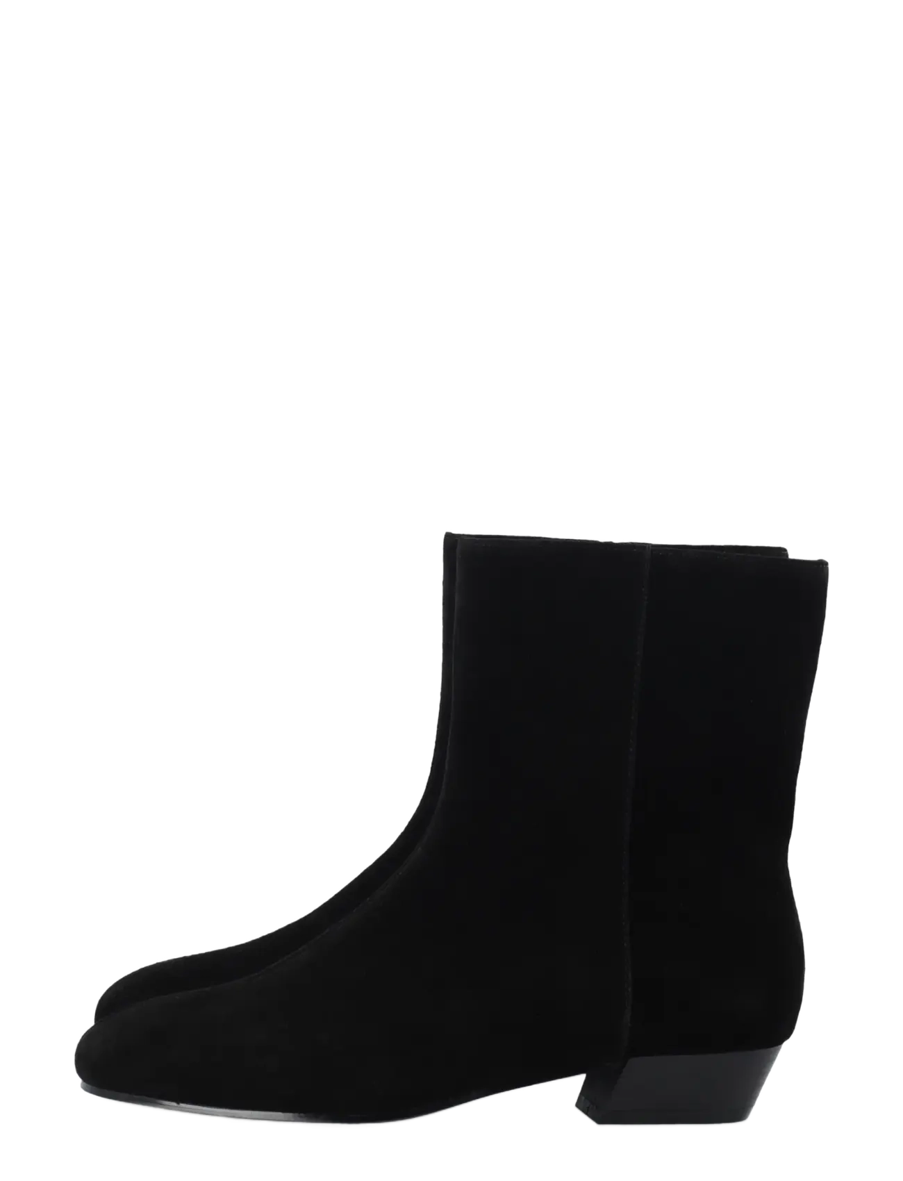 Bianco - BIAEVIE Zip Boot Suede - black - 5