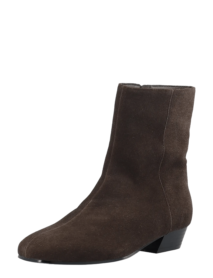 Bianco - BIAEVIE Zip Boot Suede - brown - 0