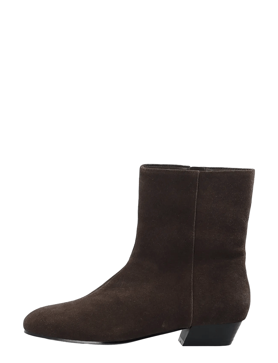 Bianco - BIAEVIE Zip Boot Suede - brown - 1